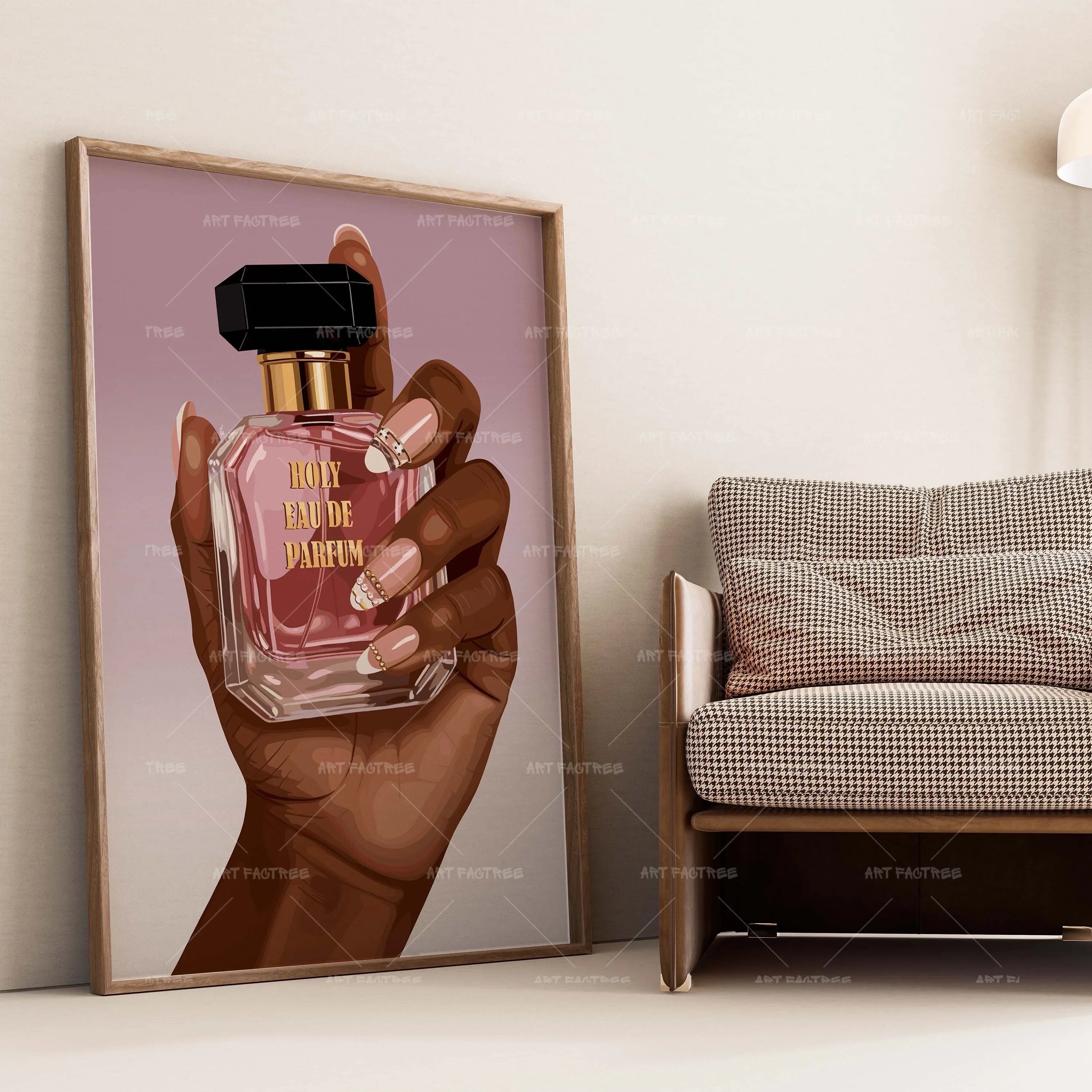 Grace No.7 (Smard X Anaya)-wall art print featuring decorative artistic design suitable for living rooms, offices, and schools by SmardArt. Elevate your space with Black wall art that speaks to culture, identity, and creativity. At Smard, we celebrate artistry made with melanin, bringing powerful and inspiring designs to life.