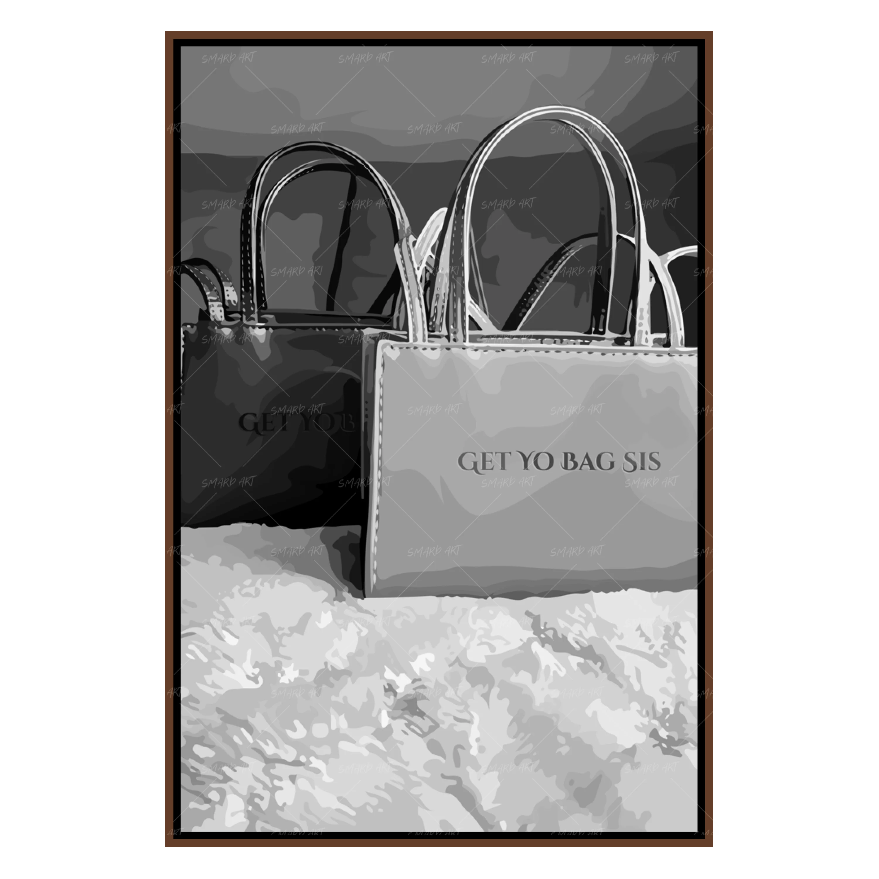 Get Yo Bag! B&W-Smard