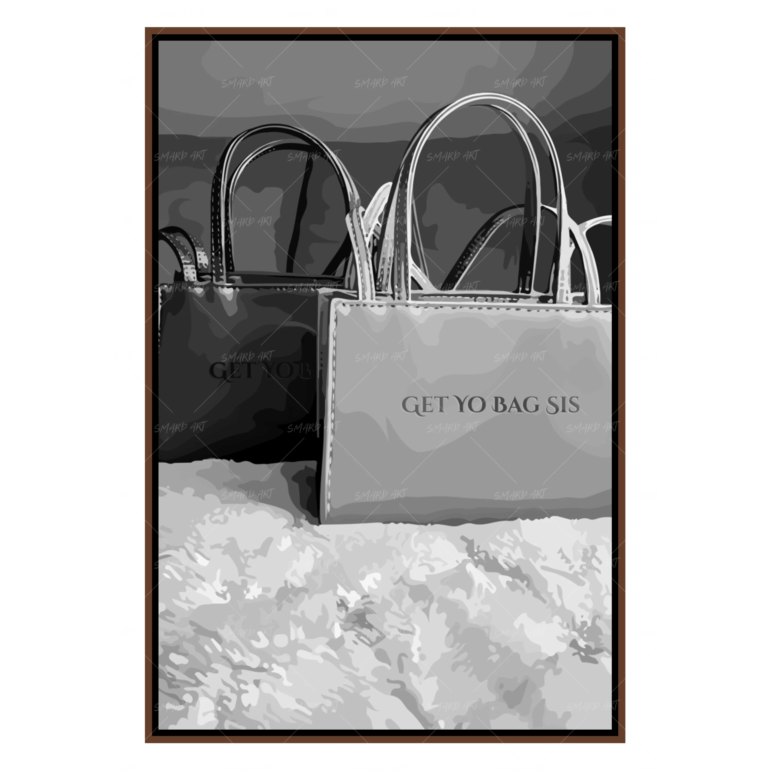 Get Yo Bag! B&W-Smard