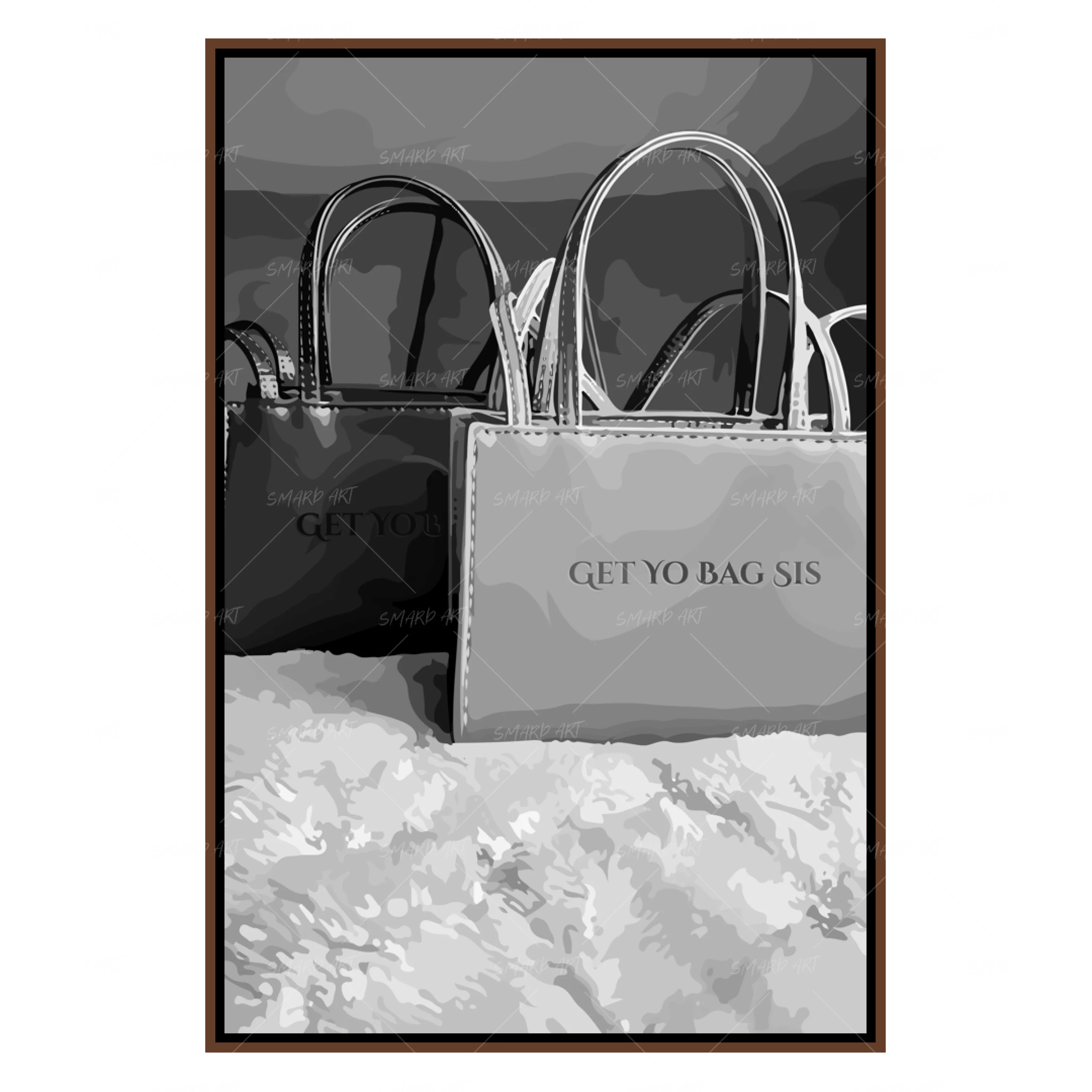 Get Yo Bag! B&W-Smard