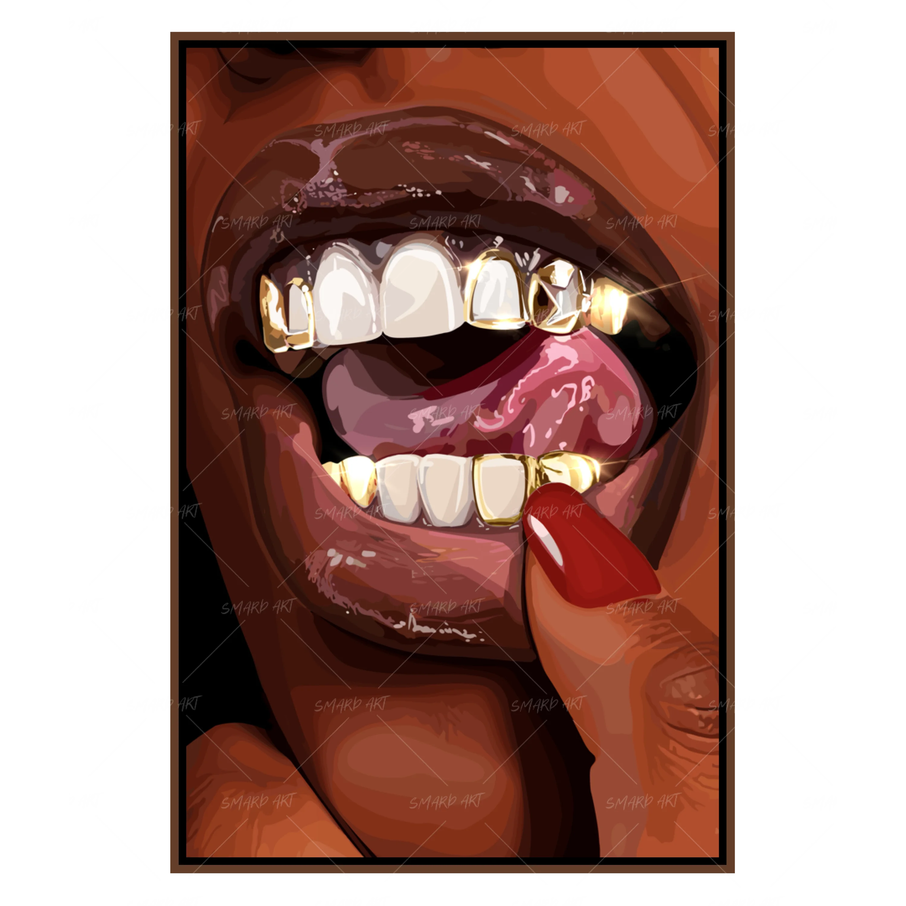 Gold Standard-wall art print featuring decorative artistic design suitable for living rooms, offices, and schools by SmardArt. Elevate your space with Black wall art that speaks to culture, identity, and creativity. At Smard, we celebrate artistry made with melanin, bringing powerful and inspiring designs to life.