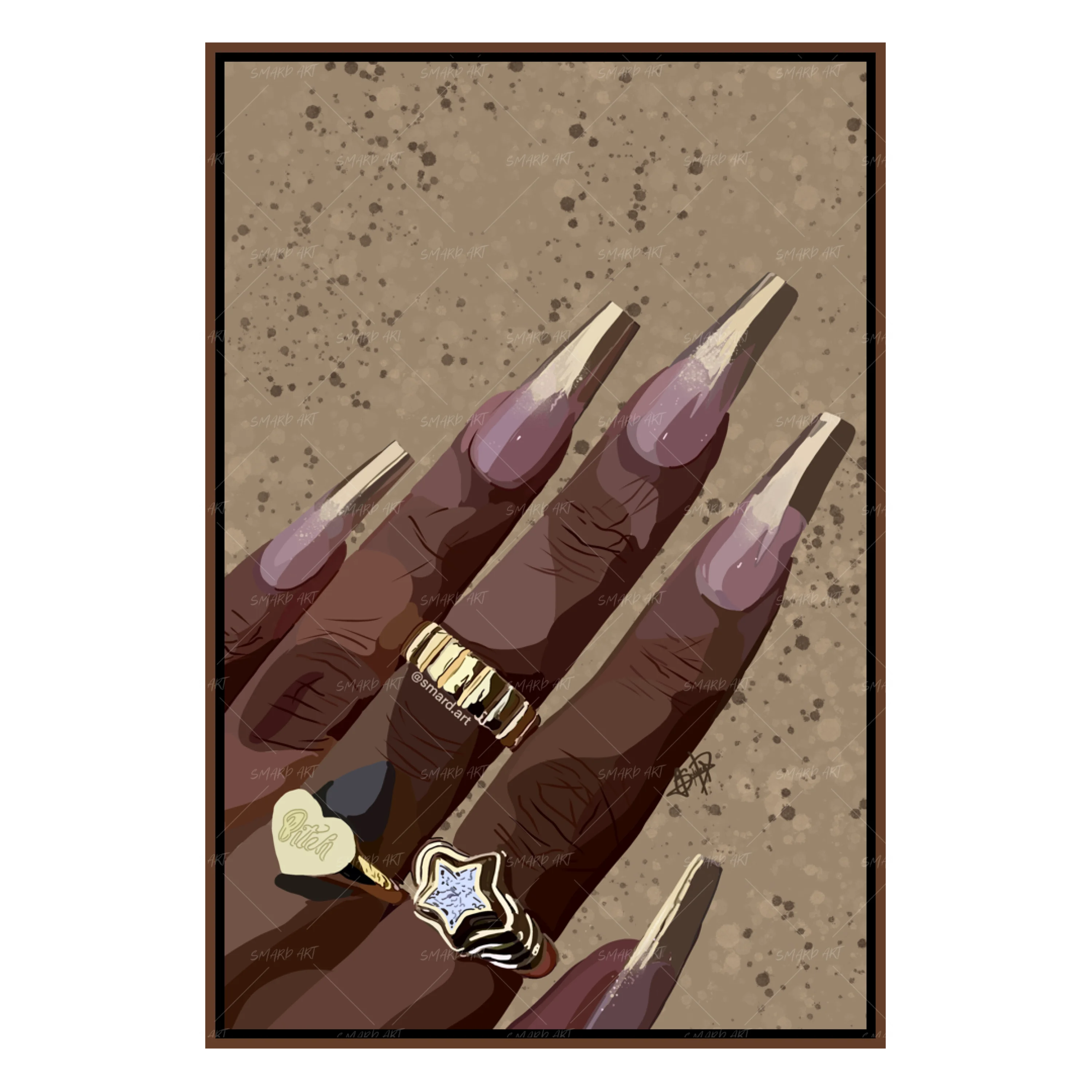 Golden Nails-Smard