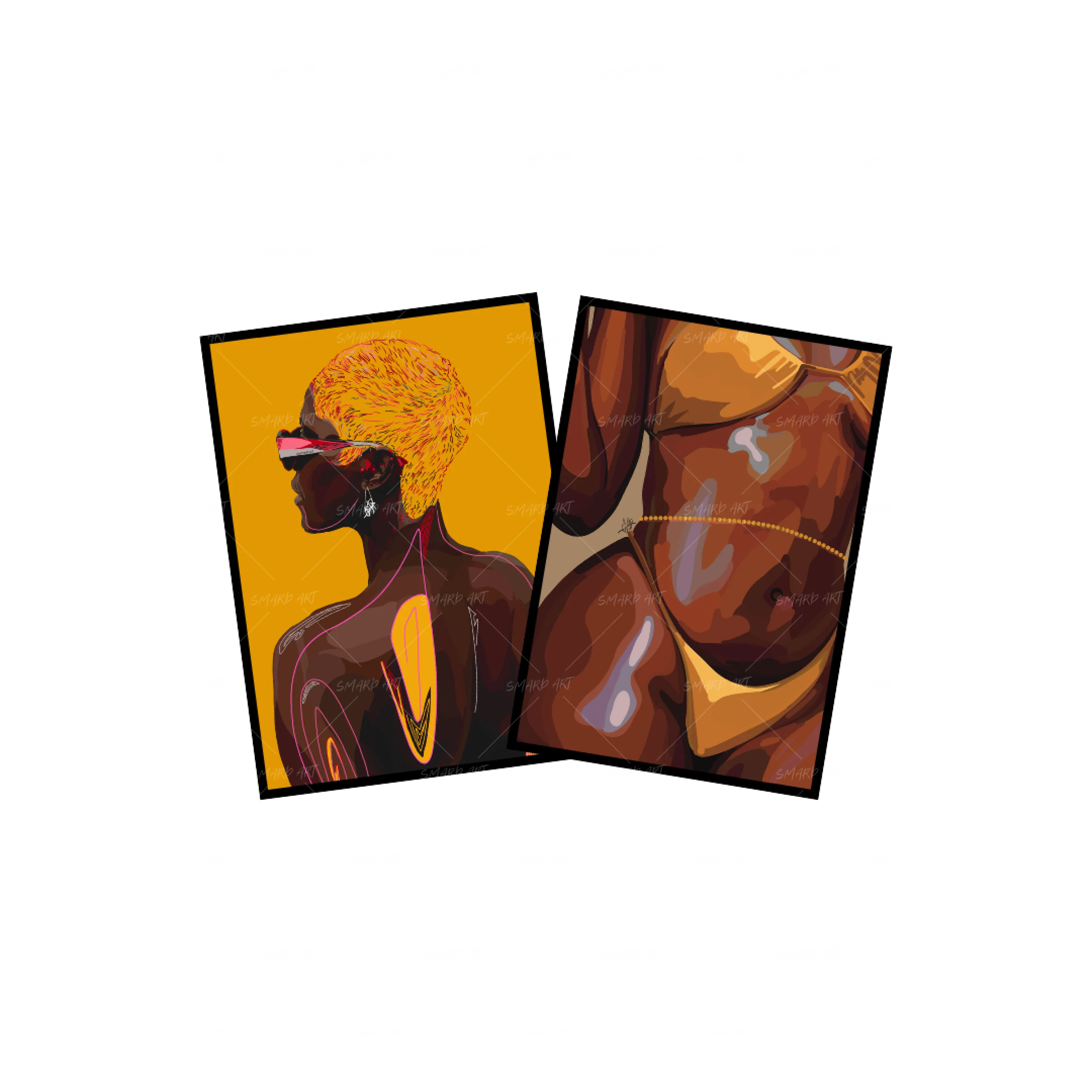 Art Print Bundle : Grace 5 + Golden Bikini