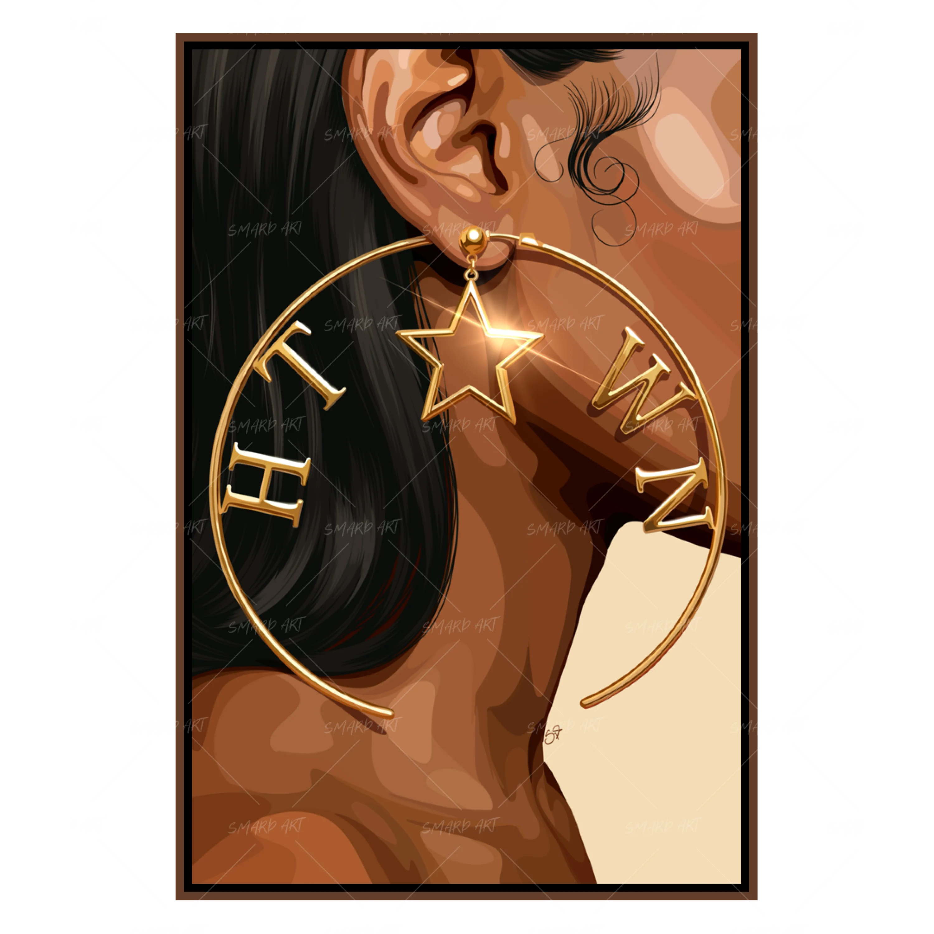 H-Town Earring