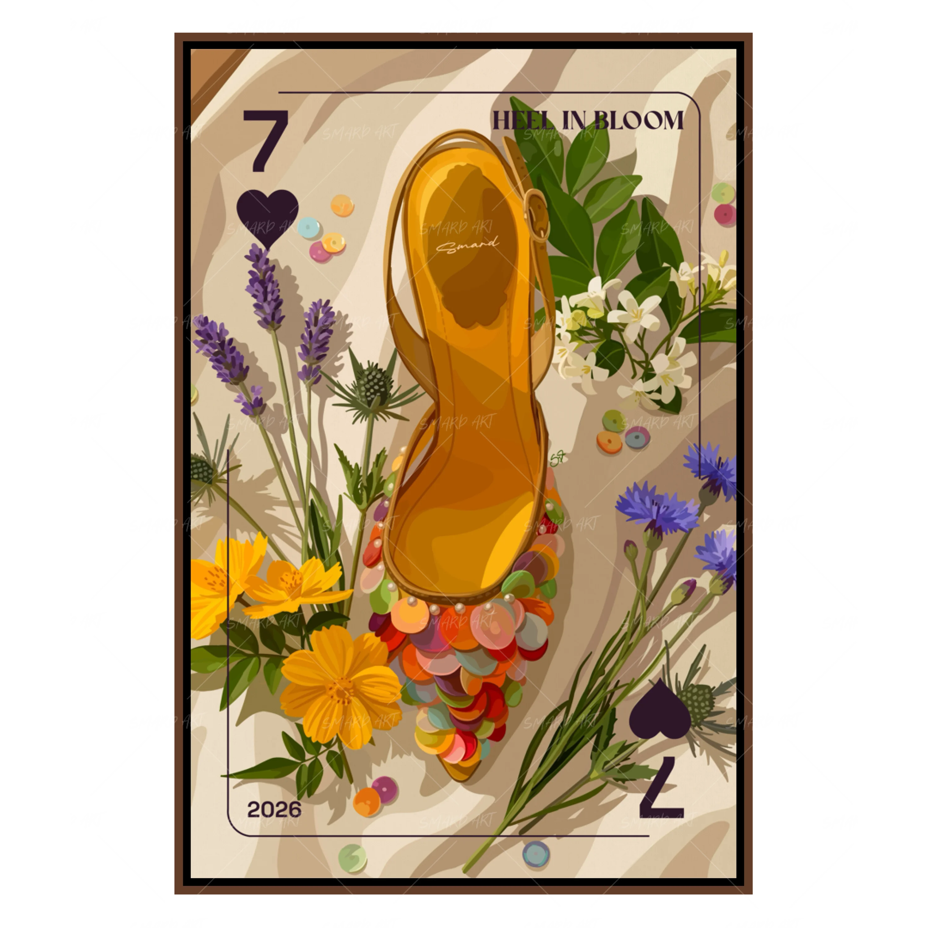 Heel in Bloom
