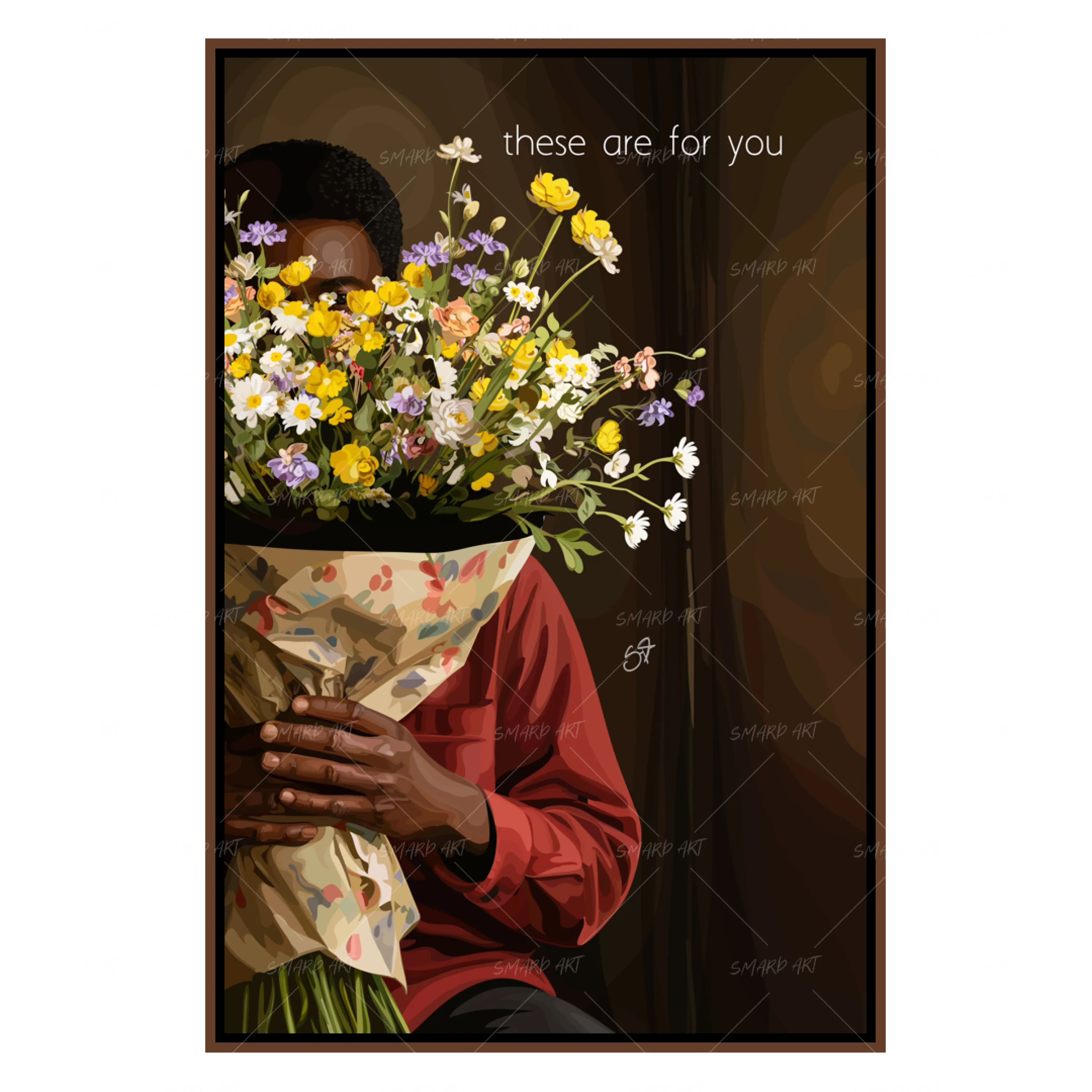 He Brought Flowers