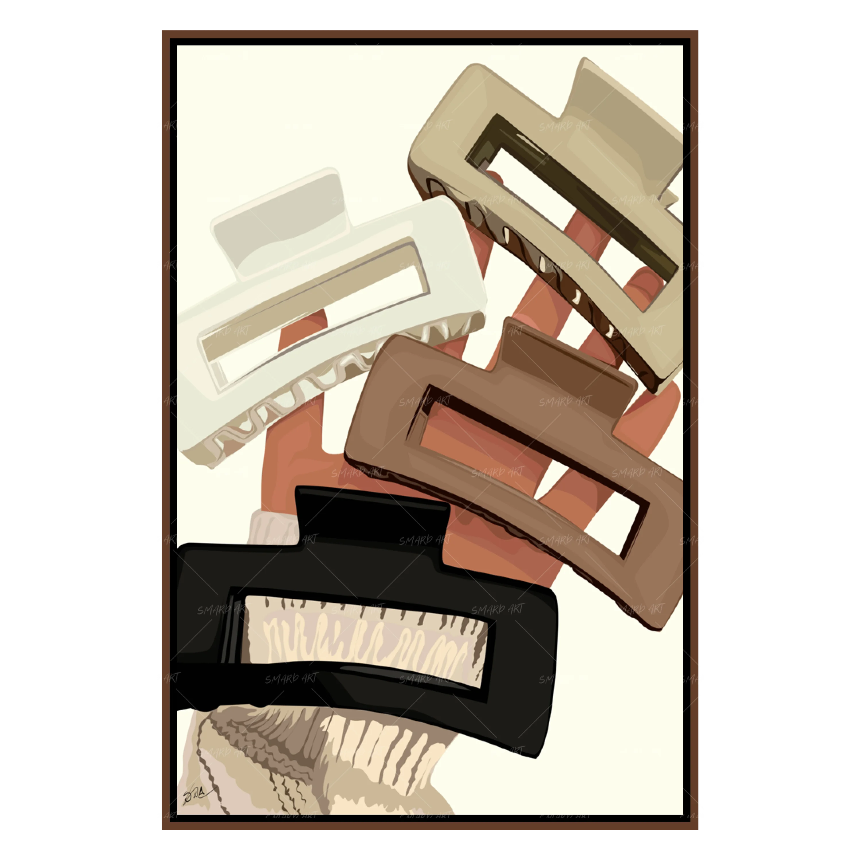 Hairclips Hand (Smard X Anaya)-Smard