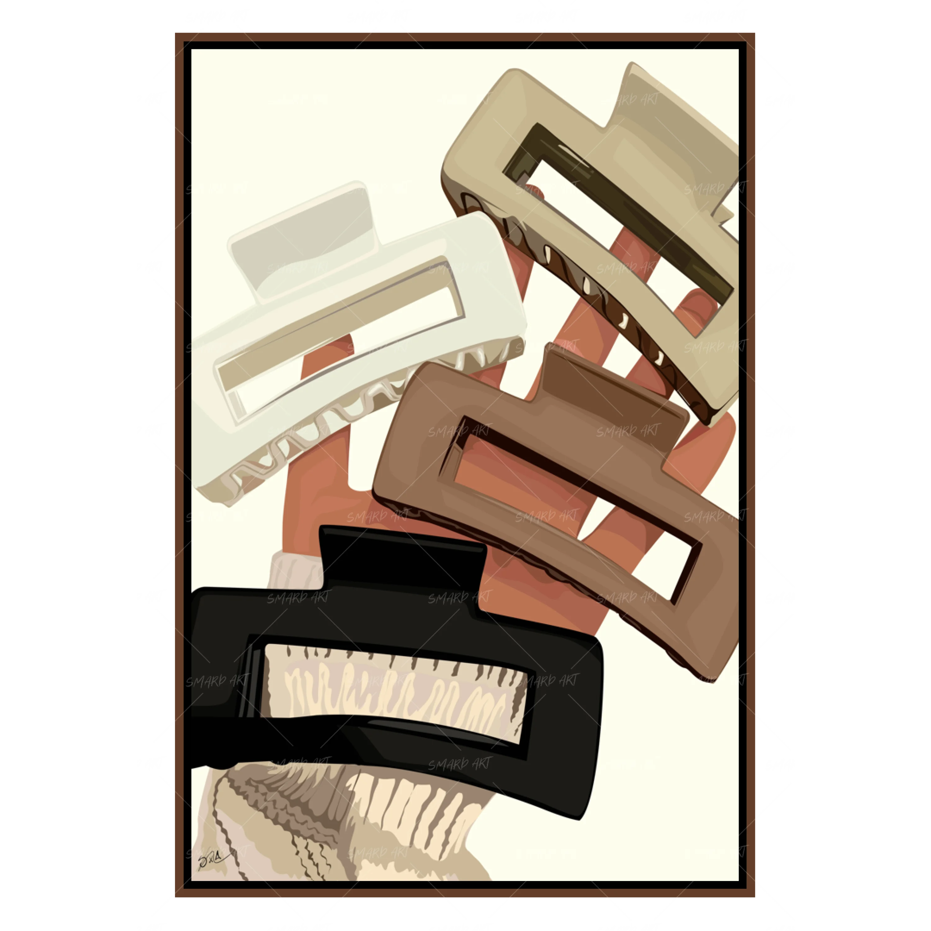 Hairclips Hand (Smard X Anaya)-Smard