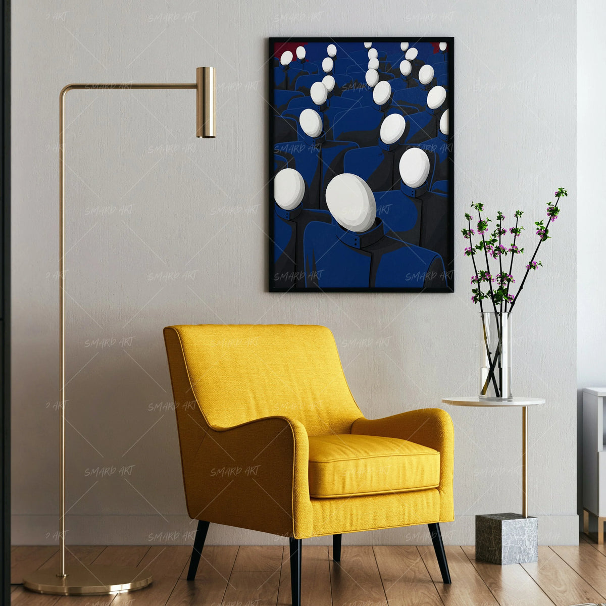 Hoard Intrigue-wall art print featuring decorative artistic design suitable for living rooms, offices, and schools by SmardArt. Elevate your space with Black wall art that speaks to culture, identity, and creativity. At Smard, we celebrate artistry made with melanin, bringing powerful and inspiring designs to life.