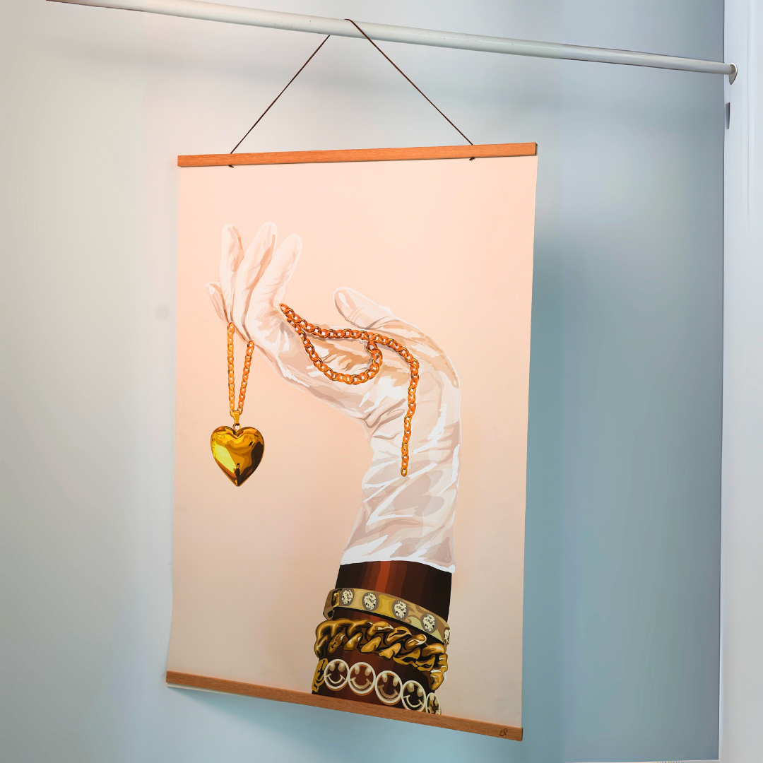 24" Magnetic Poster Hanger Frame-wall art print featuring decorative artistic design suitable for living rooms, offices, and schools by SmardArt. Elevate your space with Black wall art that speaks to culture, identity, and creativity. At Smard, we celebrate artistry made with melanin, bringing powerful and inspiring designs to life.