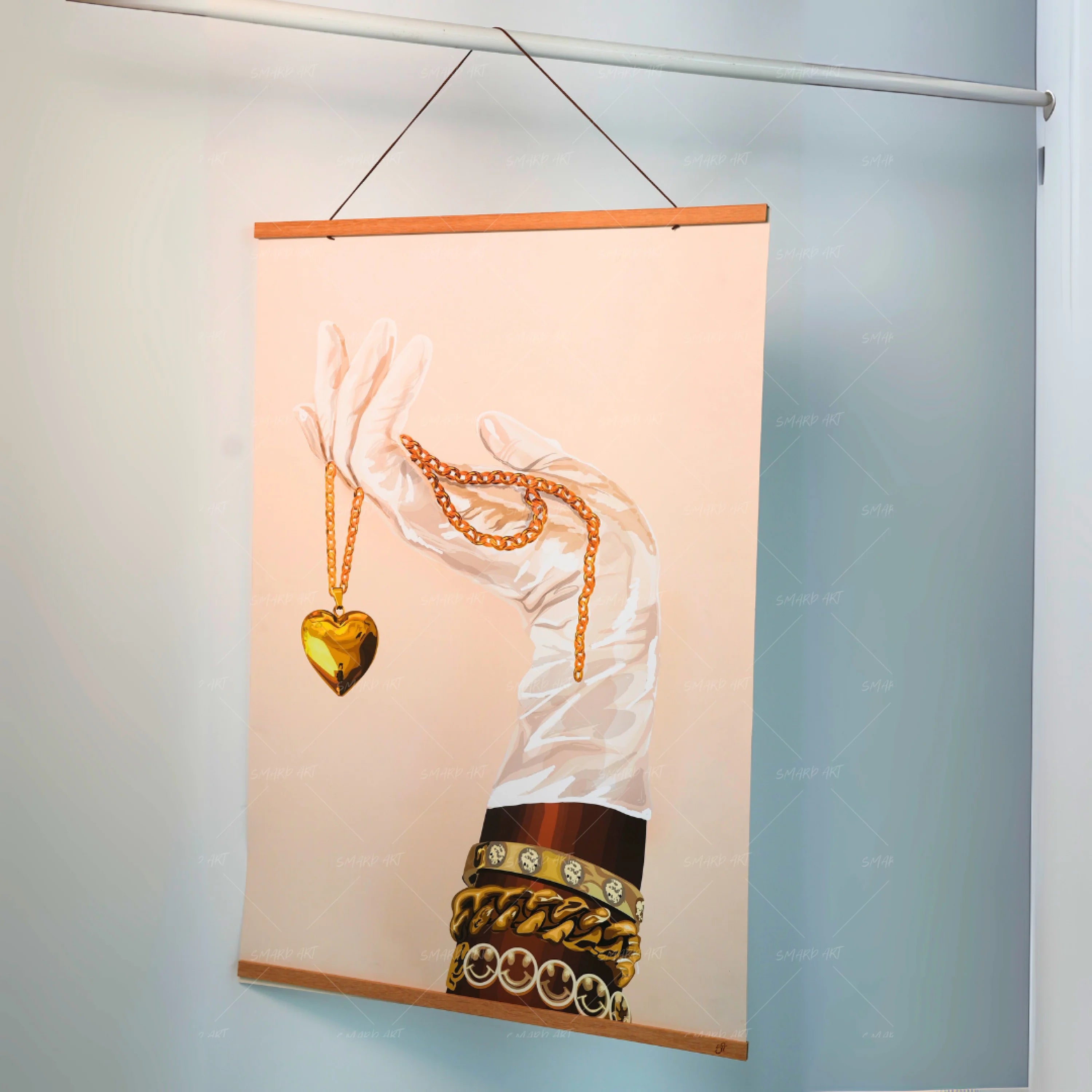 24" Magnetic Poster Hanger Frame