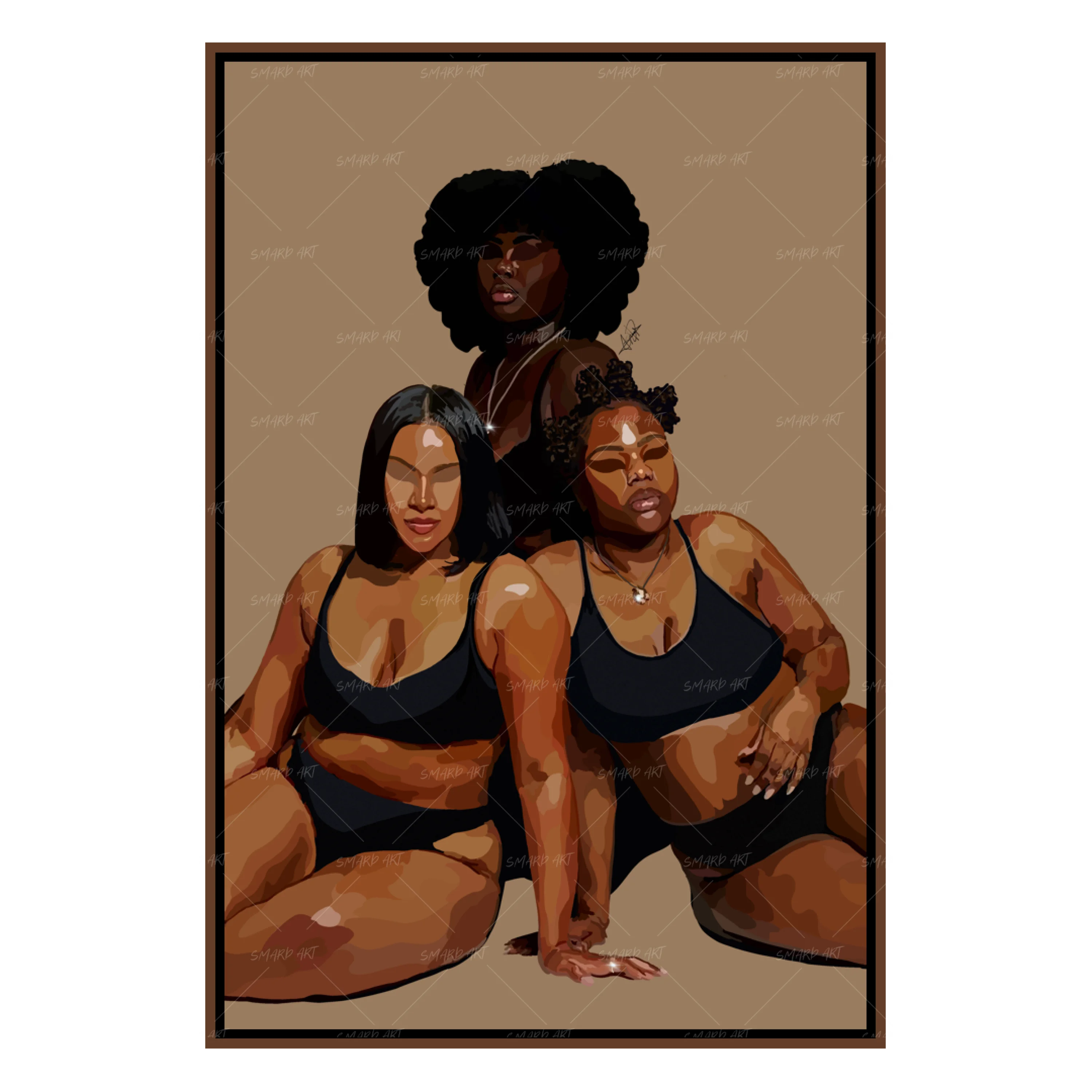 I am Woman Poster-Smard