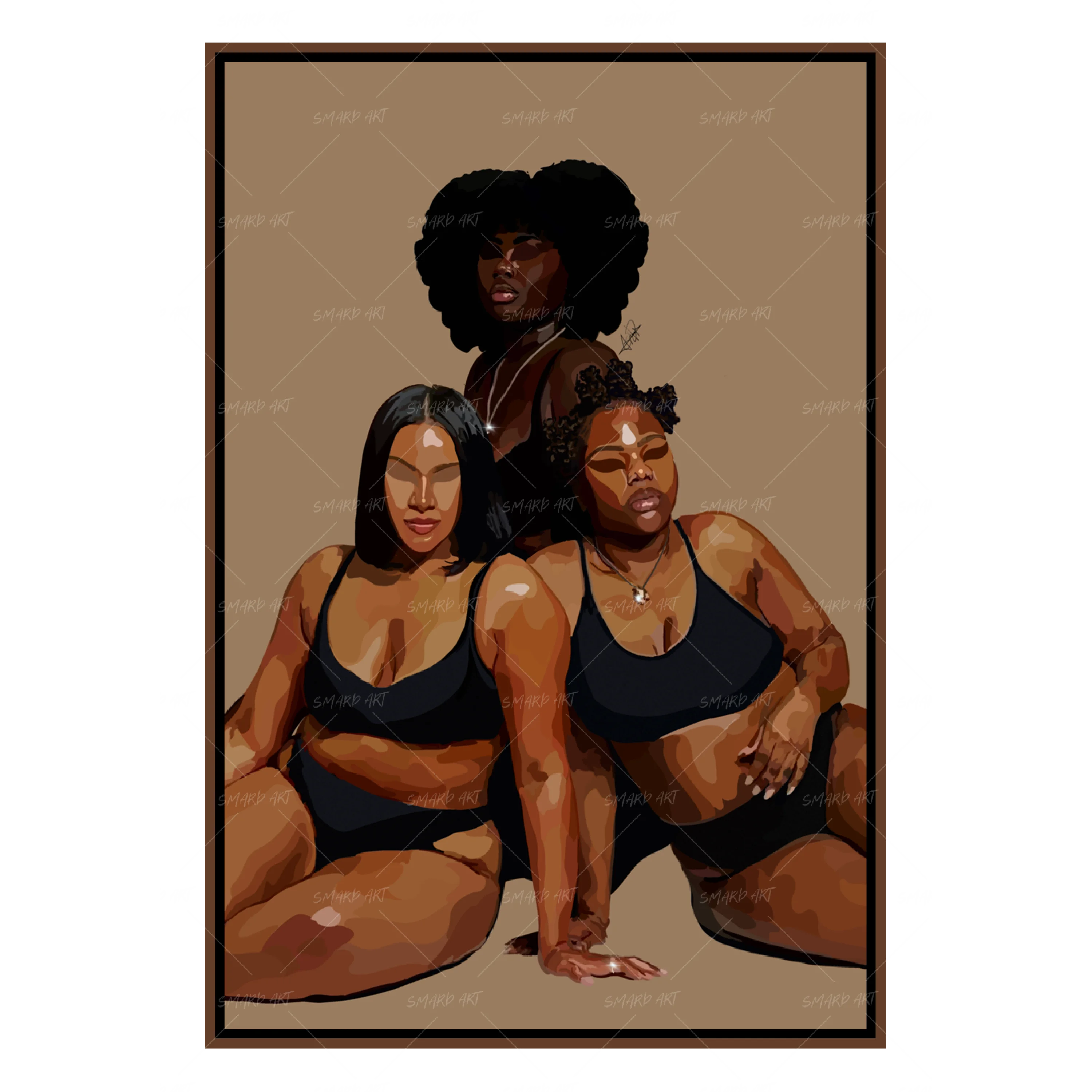 I am Woman Poster-Smard