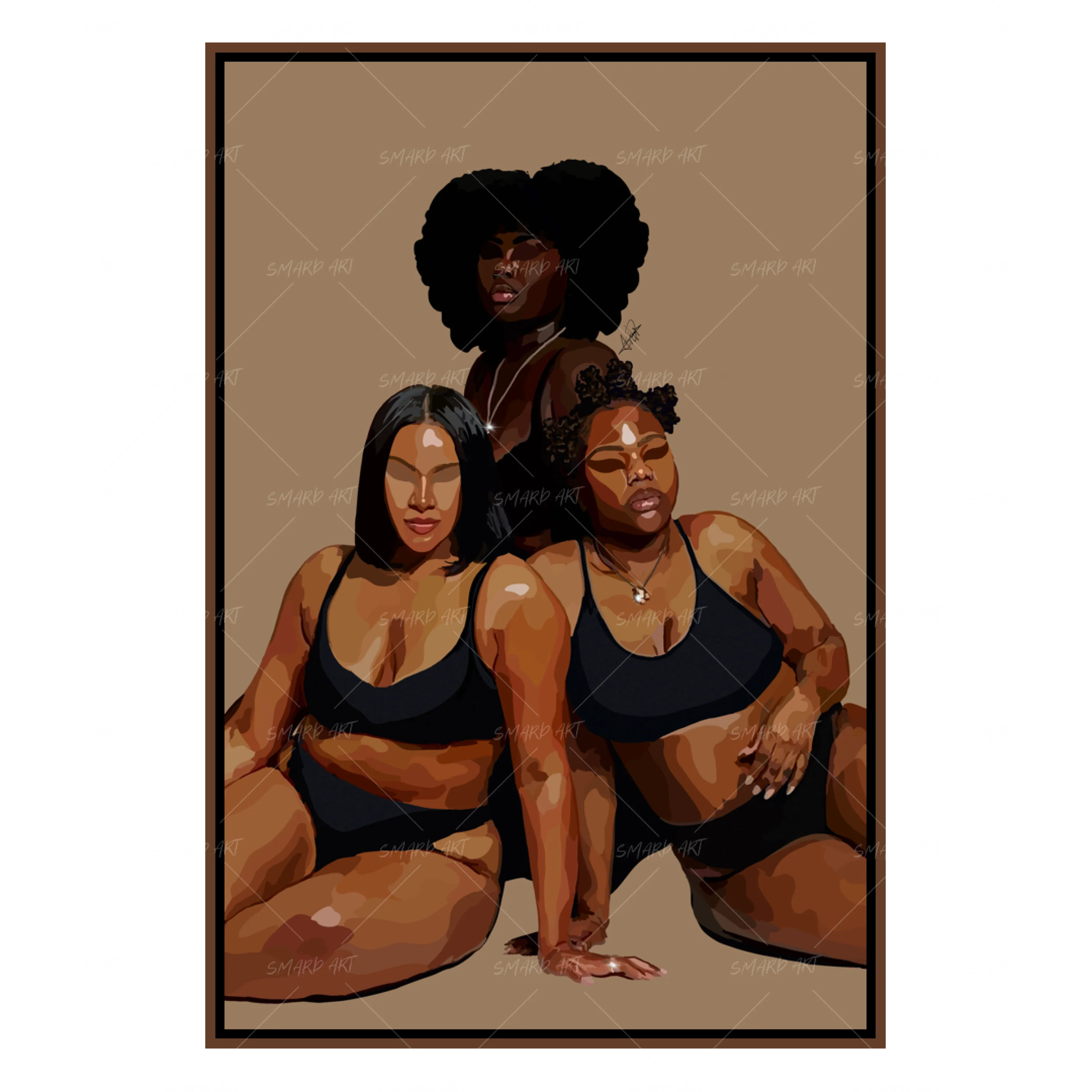 I am Woman Poster-Smard