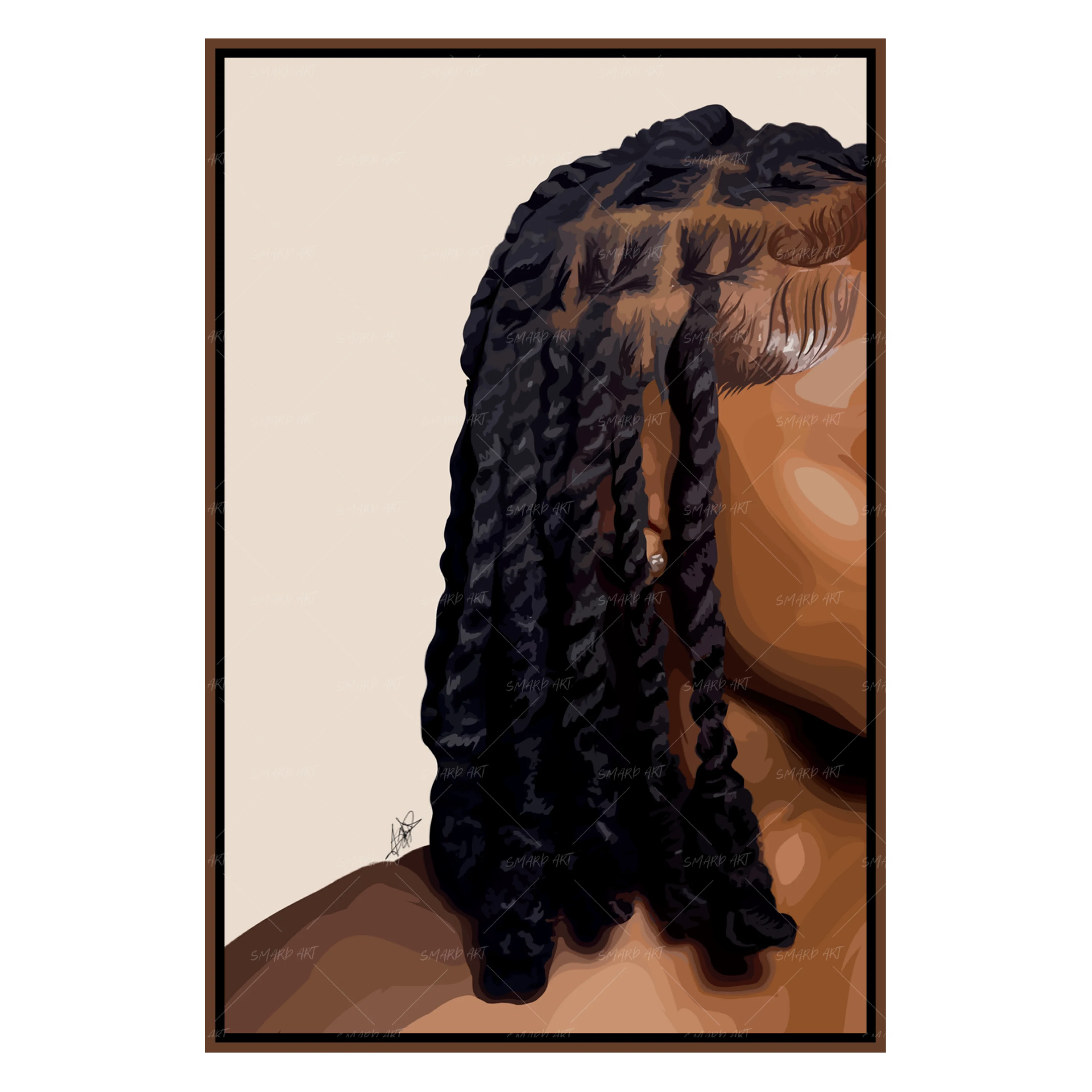 Invisible Locs-Smard