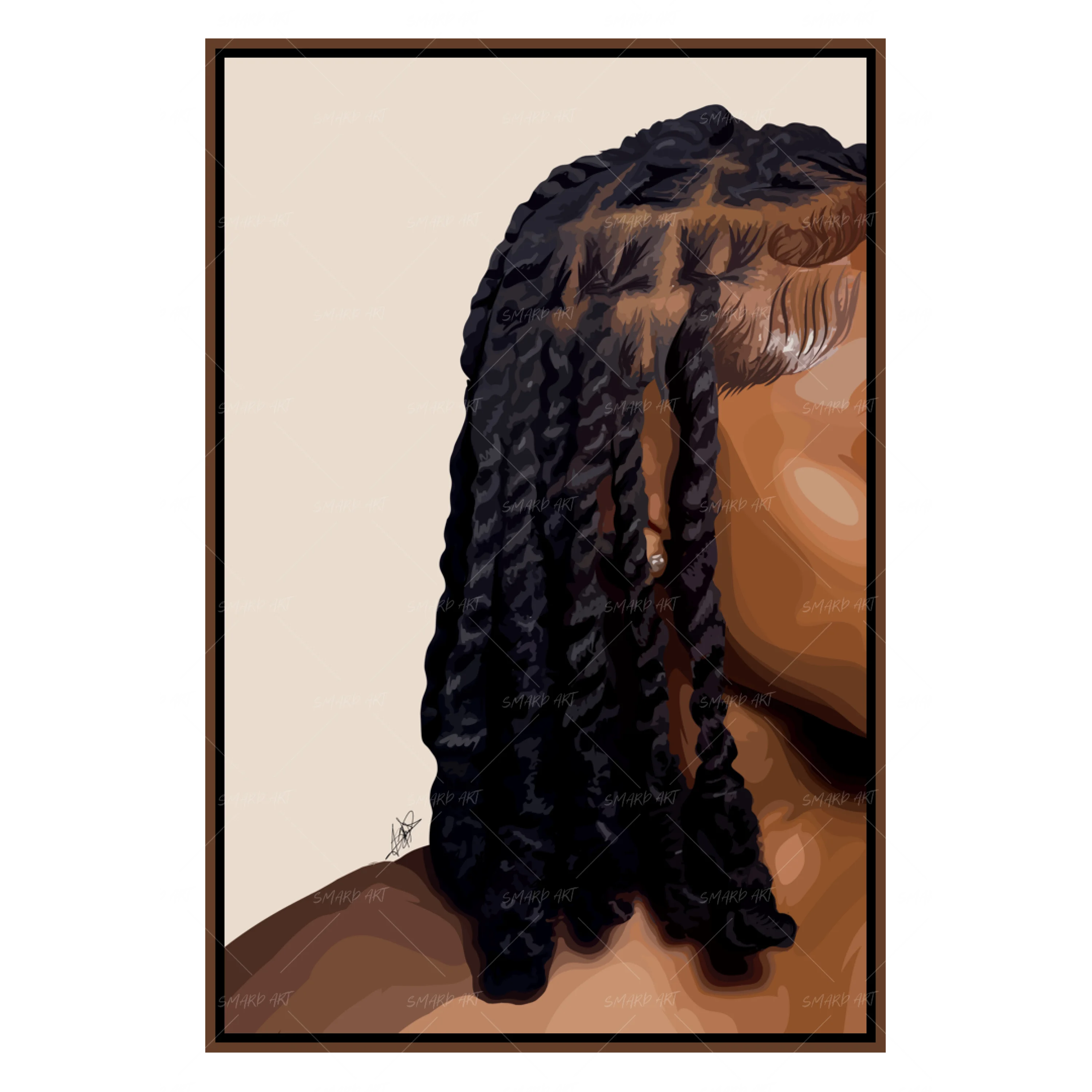 Invisible Locs-Smard