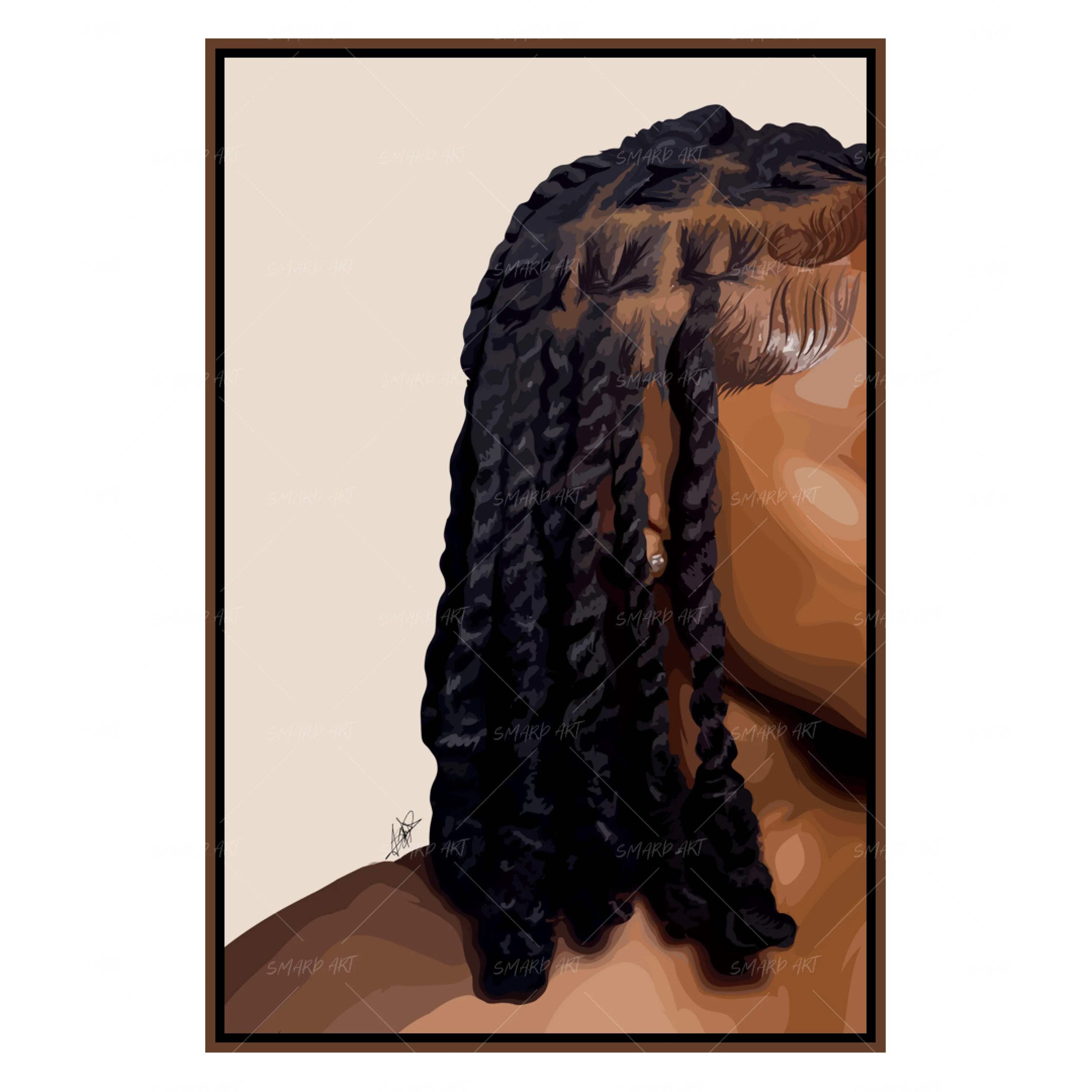 Invisible Locs-Smard