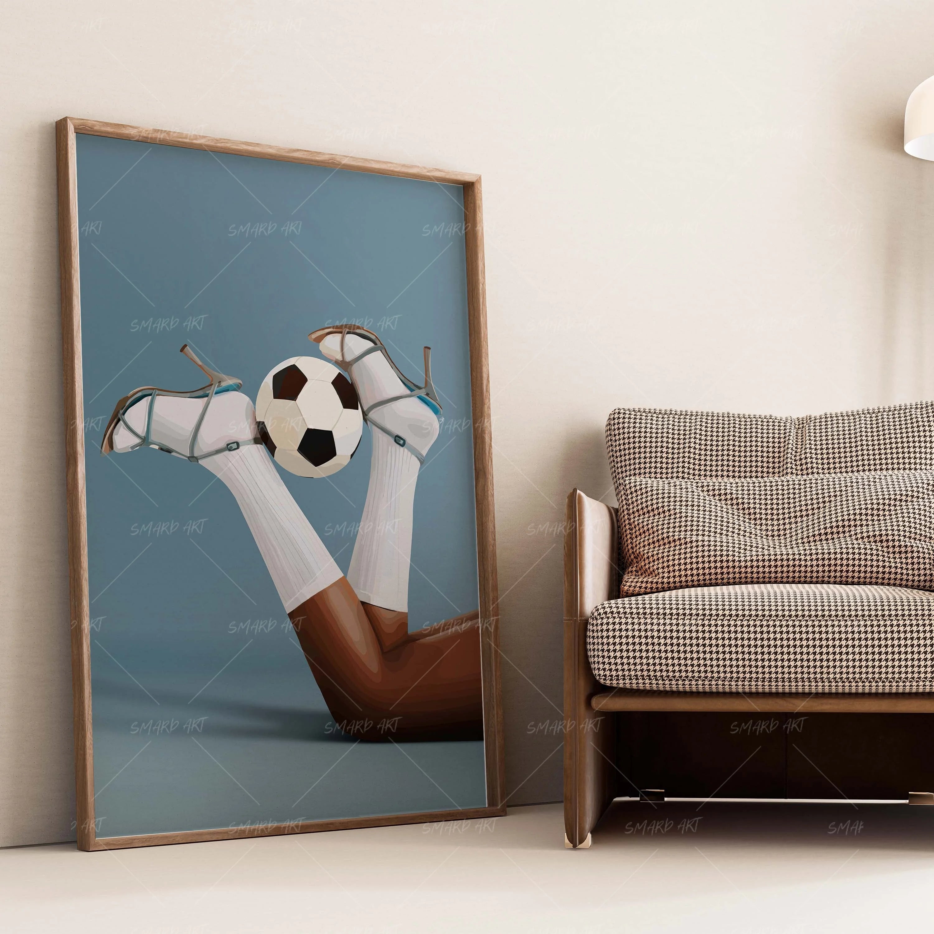 Kickin' Class-wall art print featuring decorative artistic design suitable for living rooms, offices, and schools by SmardArt. Elevate your space with Black wall art that speaks to culture, identity, and creativity. At Smard, we celebrate artistry made with melanin, bringing powerful and inspiring designs to life.