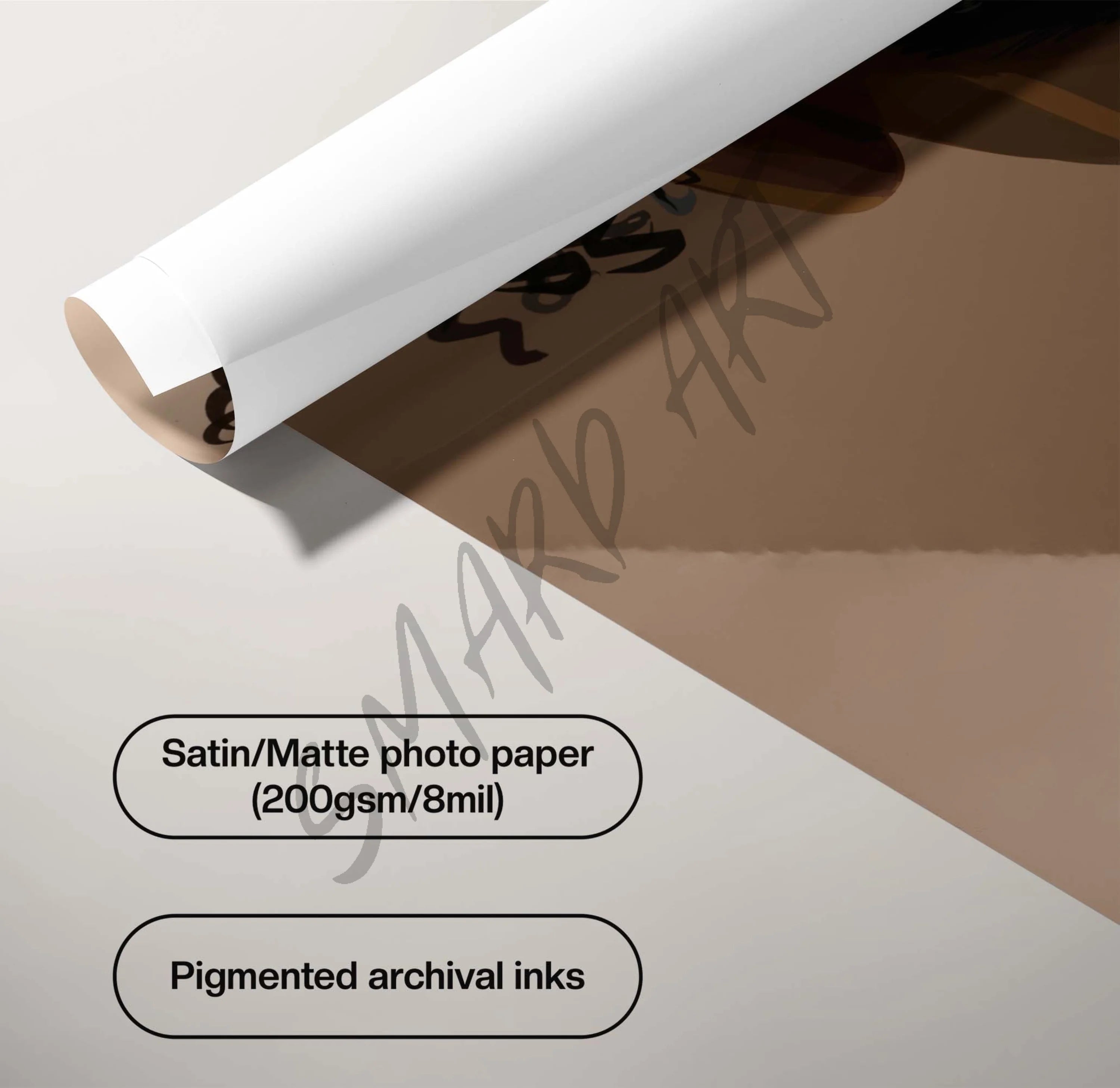 Kid Curl Magic-wall art print featuring decorative artistic design suitable for living rooms, offices, and schools by SmardArt