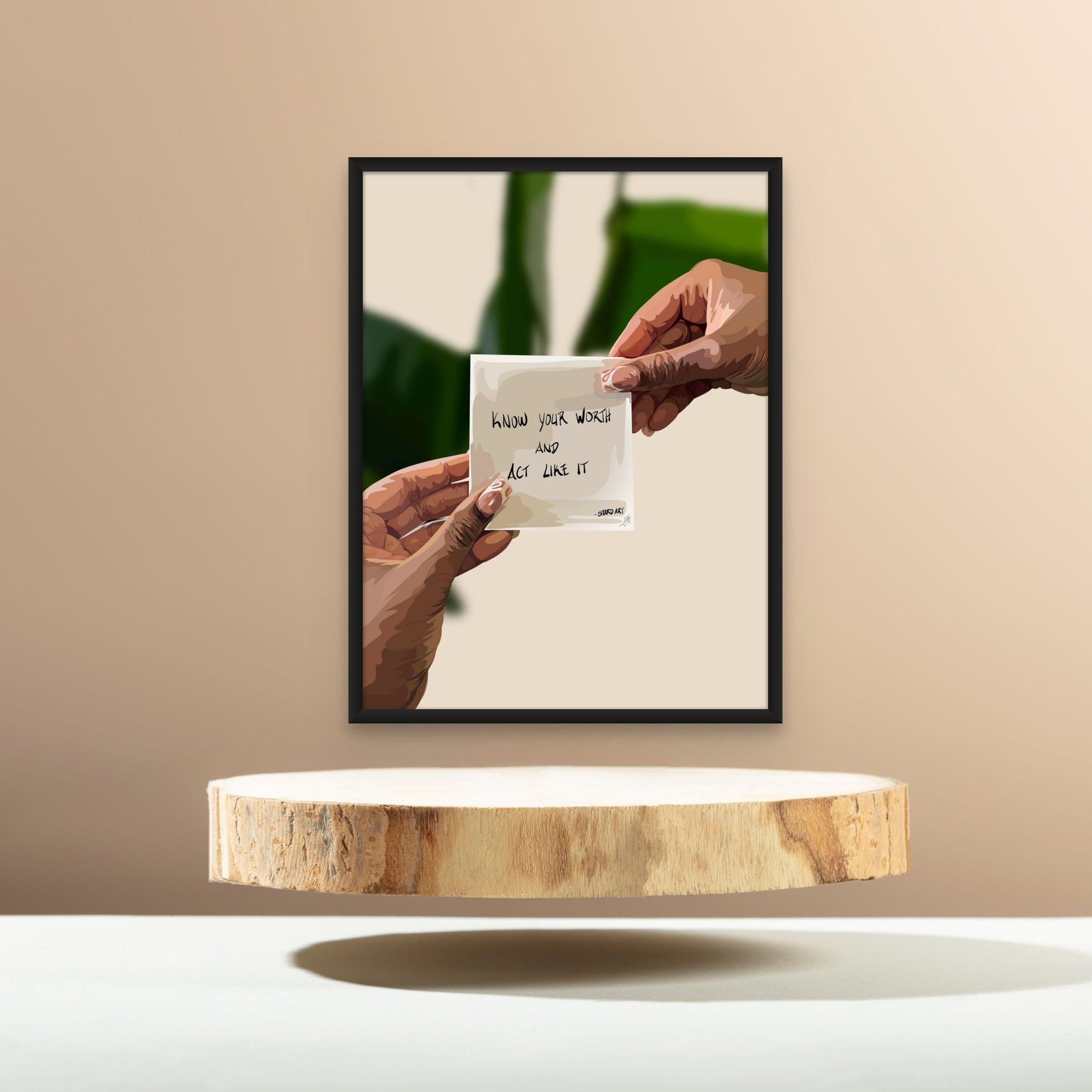 Know Your Worth Quote-Smard