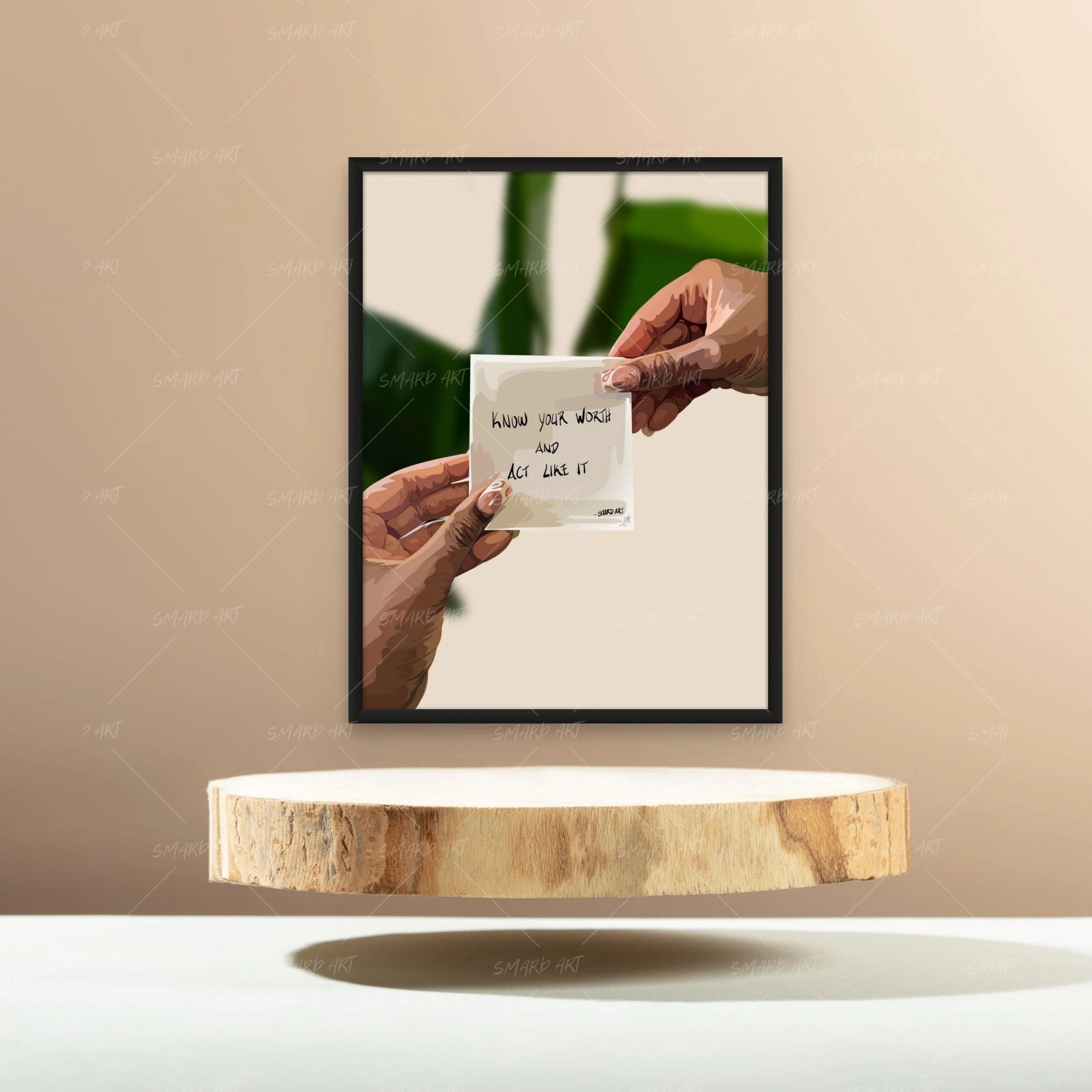 Know Your Worth Quote-Smard