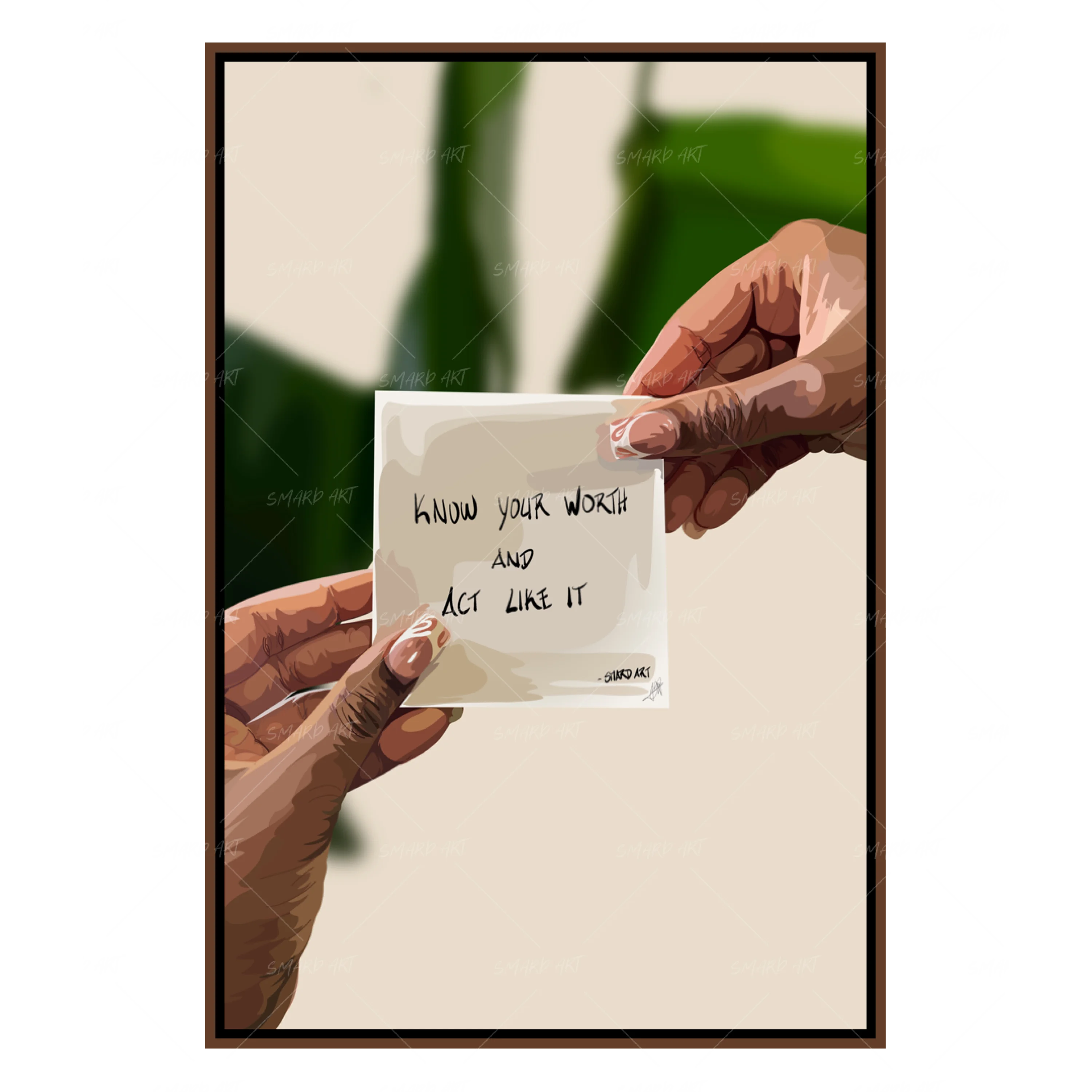 Know Your Worth Quote-Smard