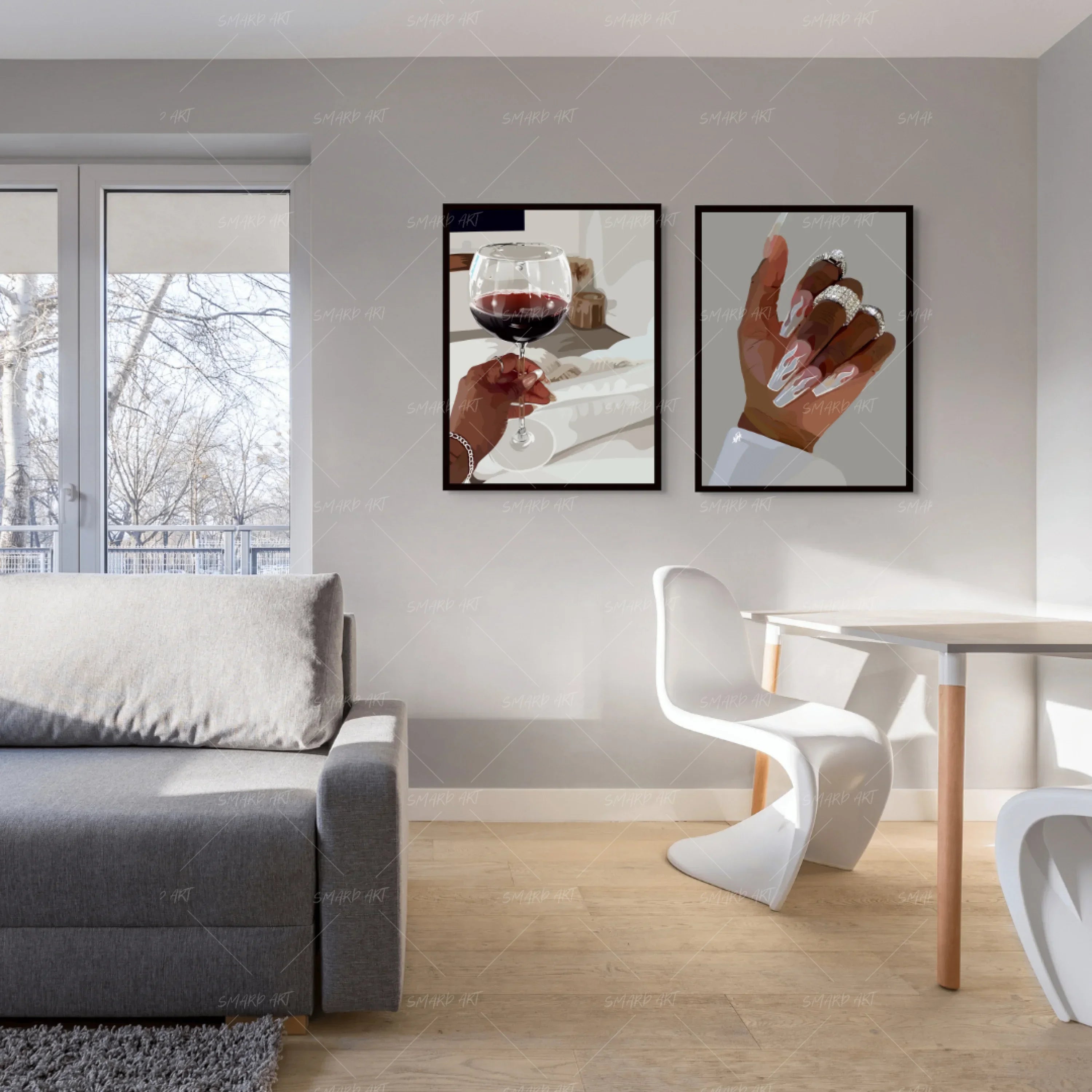 Red Wine (With Background)-Smard