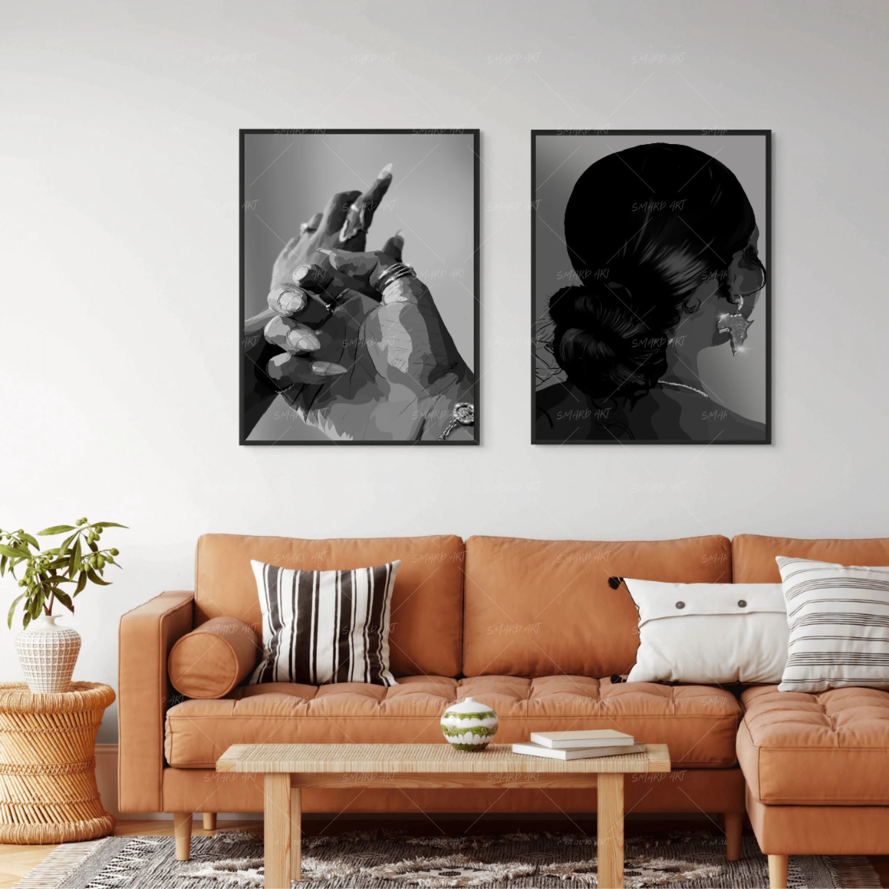 Simple Glam B&W-Smard