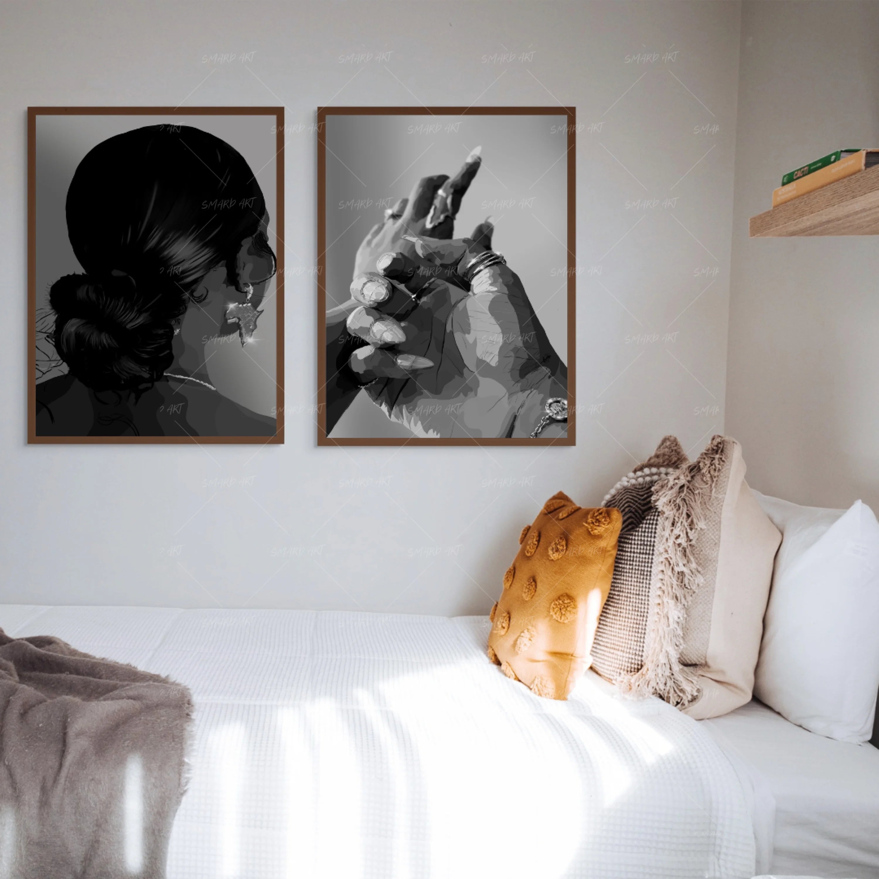 Simple Glam B&W-Smard
