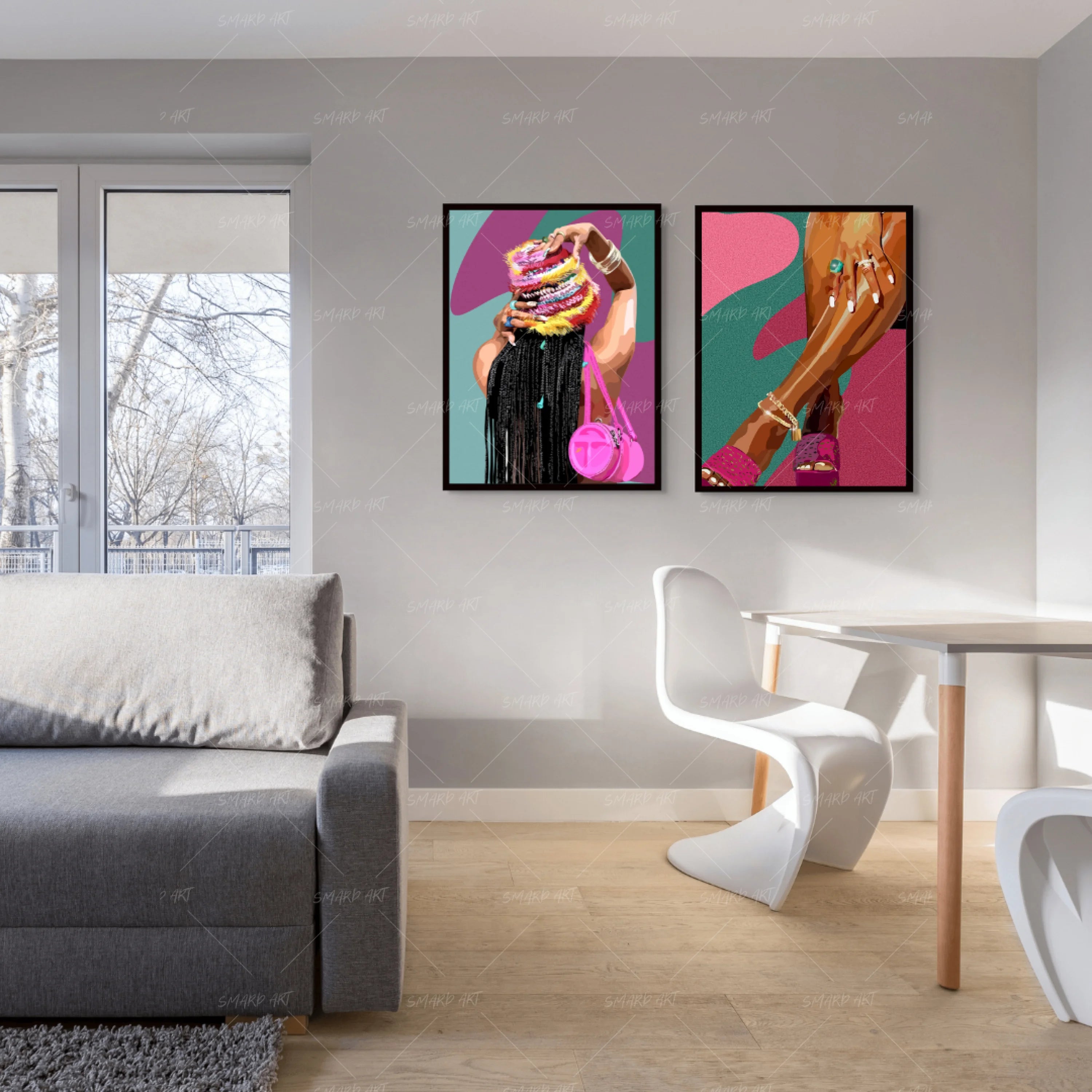 Legs & Pink Touch-Smard