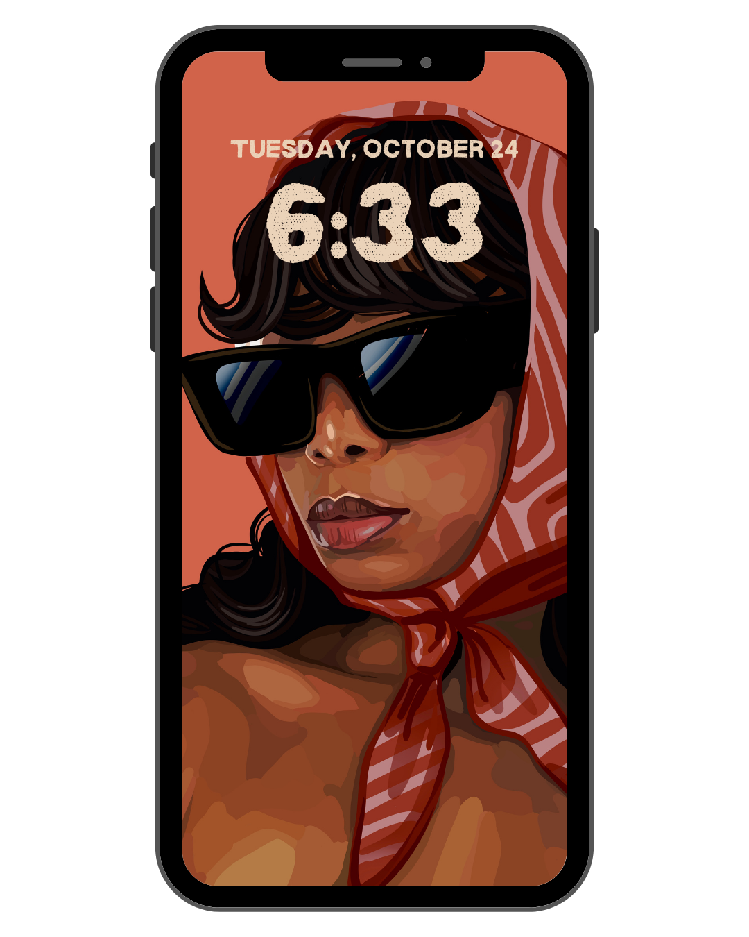 Rich Aunty - Phone Screensaver