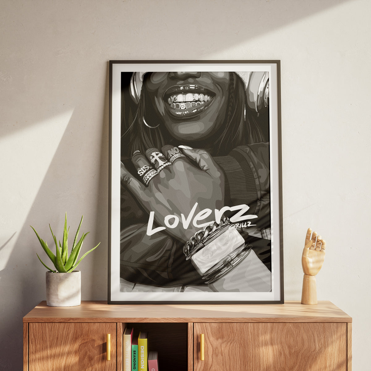 Loverz Grillz (B/W)