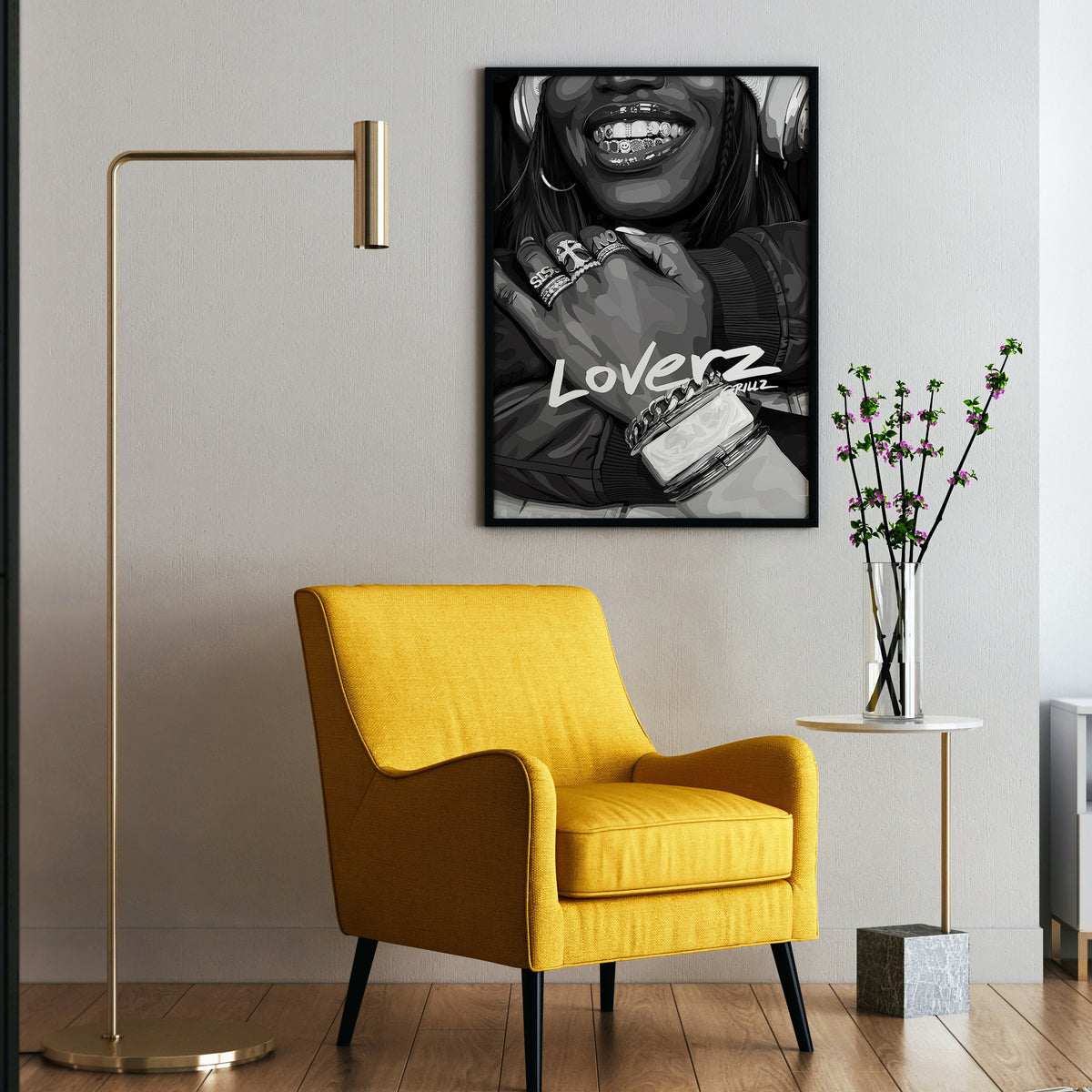 Loverz Grillz (B/W)