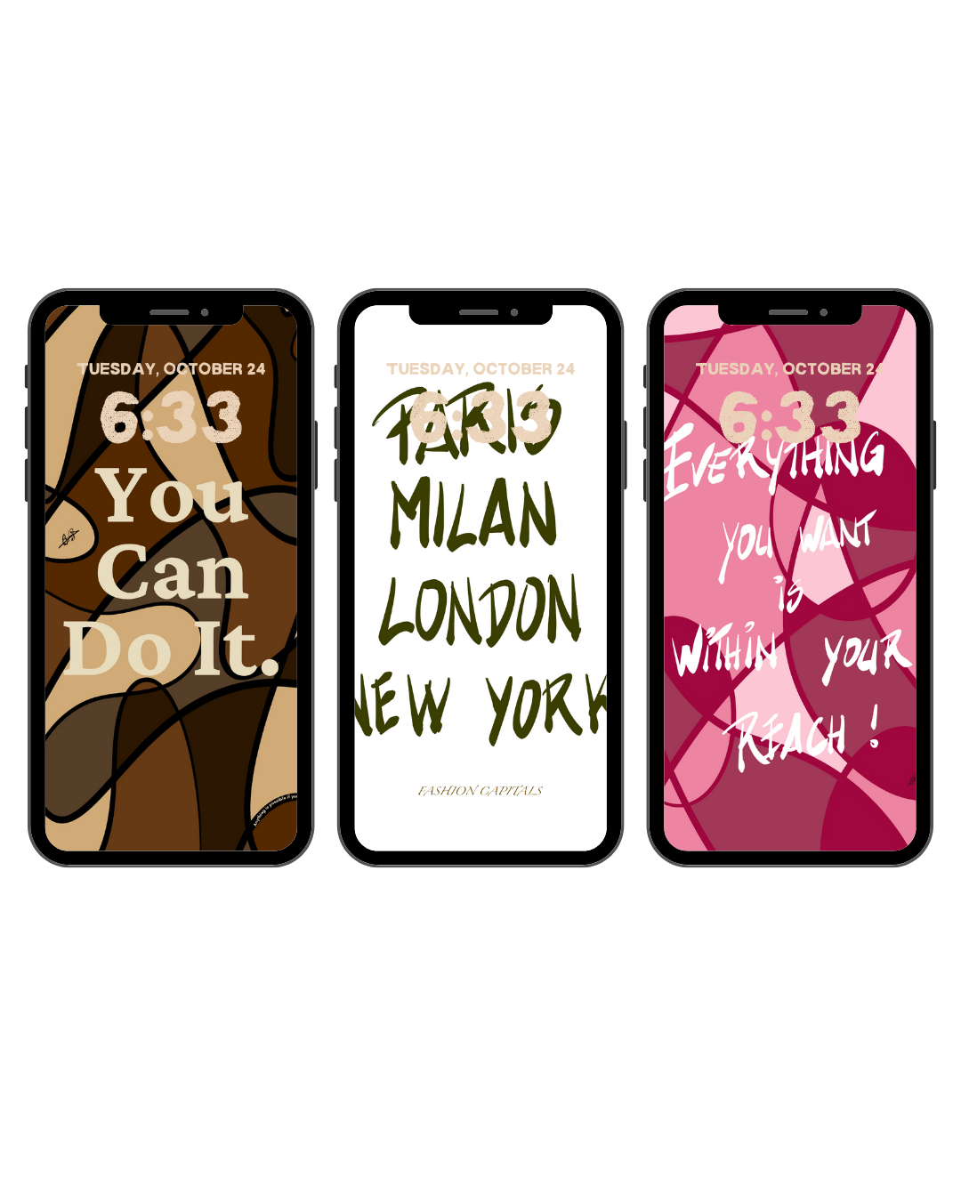 Triple Pack #10 - Phone Screensaver