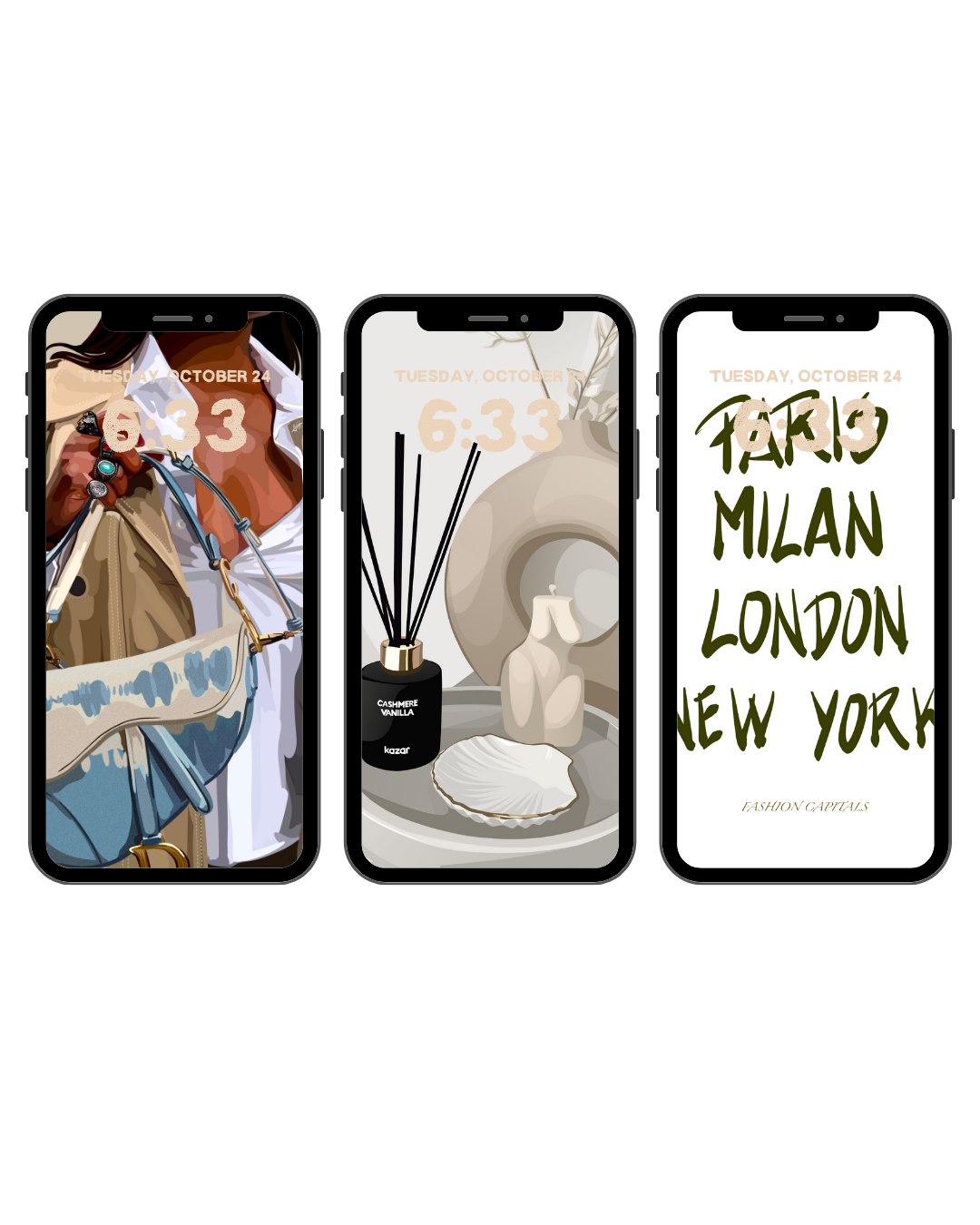 Triple Pack #3 - Phone Screensaver