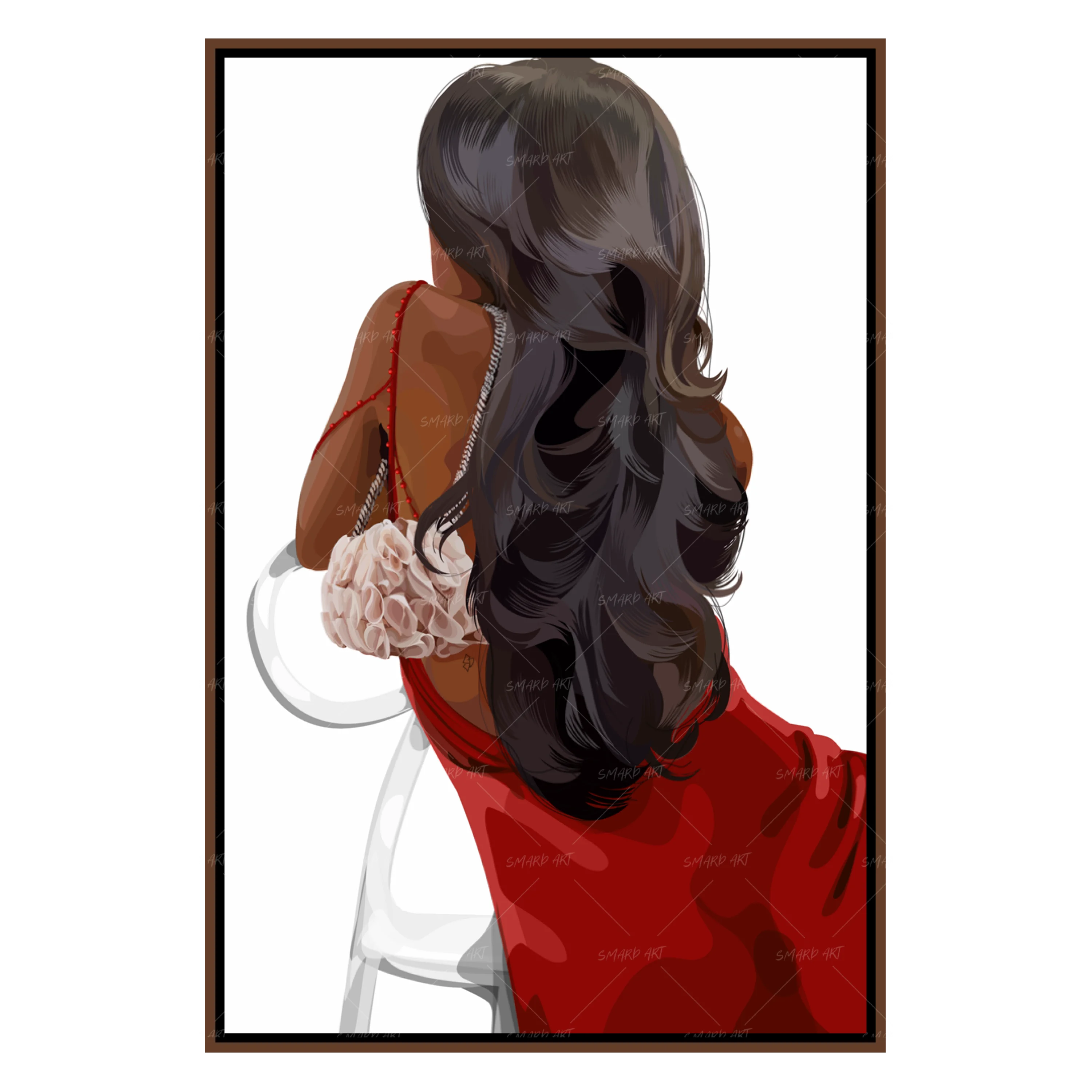 Lady in Red-Smard