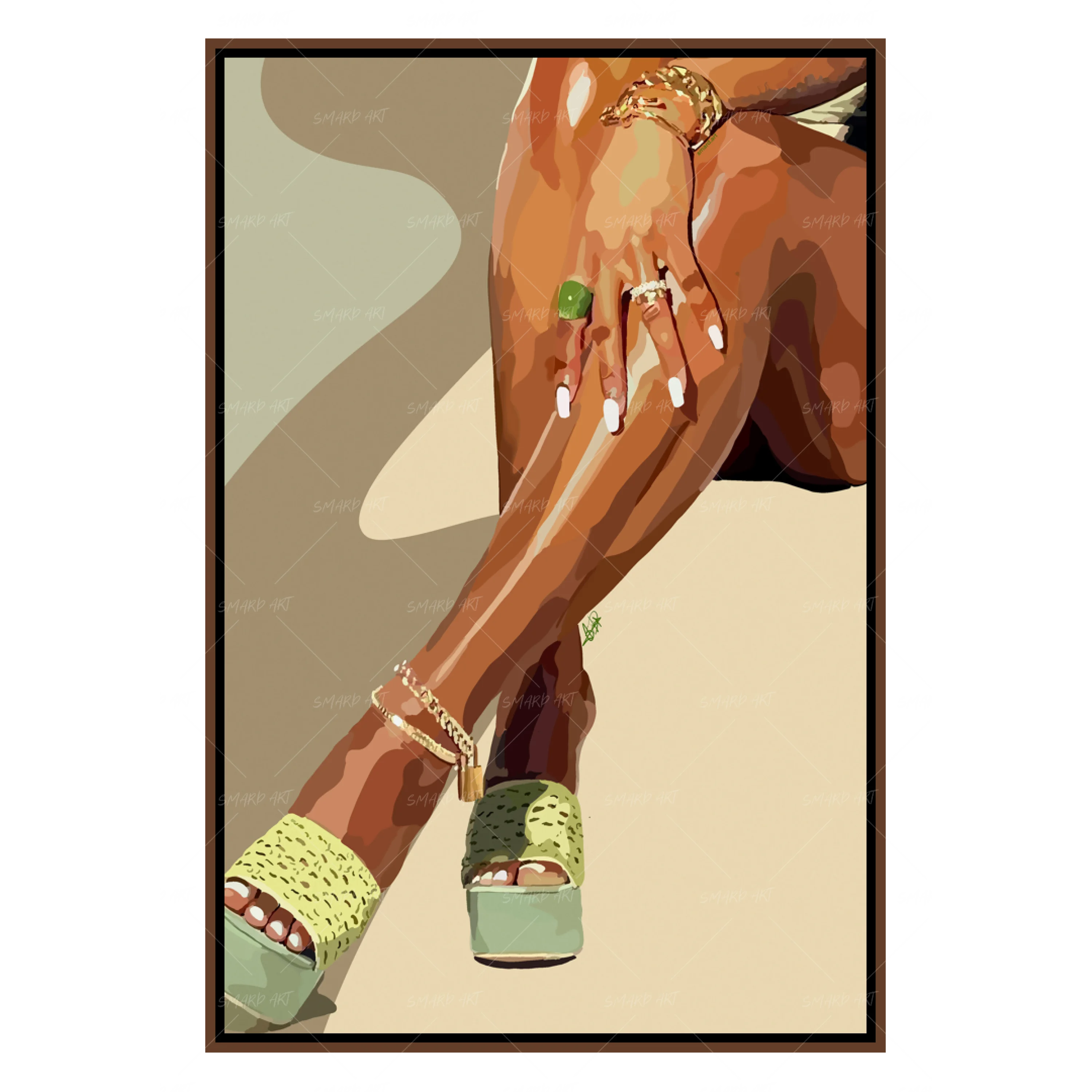 Legs And Green Touch-Smard