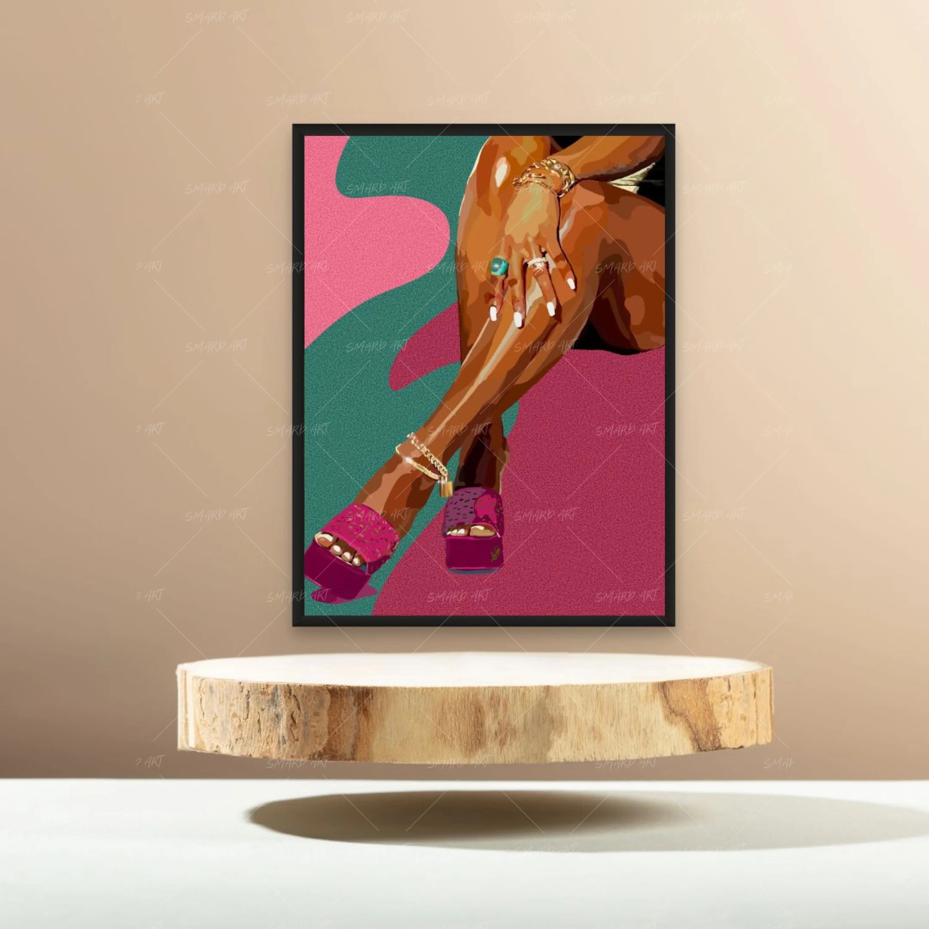 Legs & Pink Touch-Smard