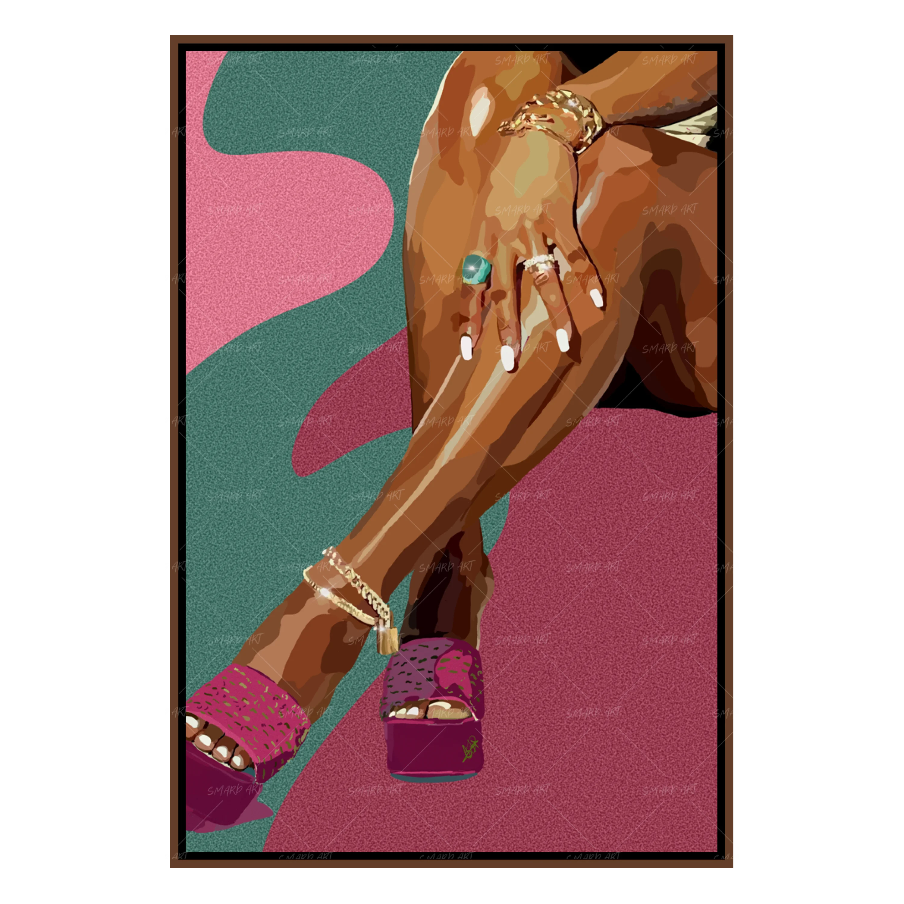 Legs & Pink Touch-Smard