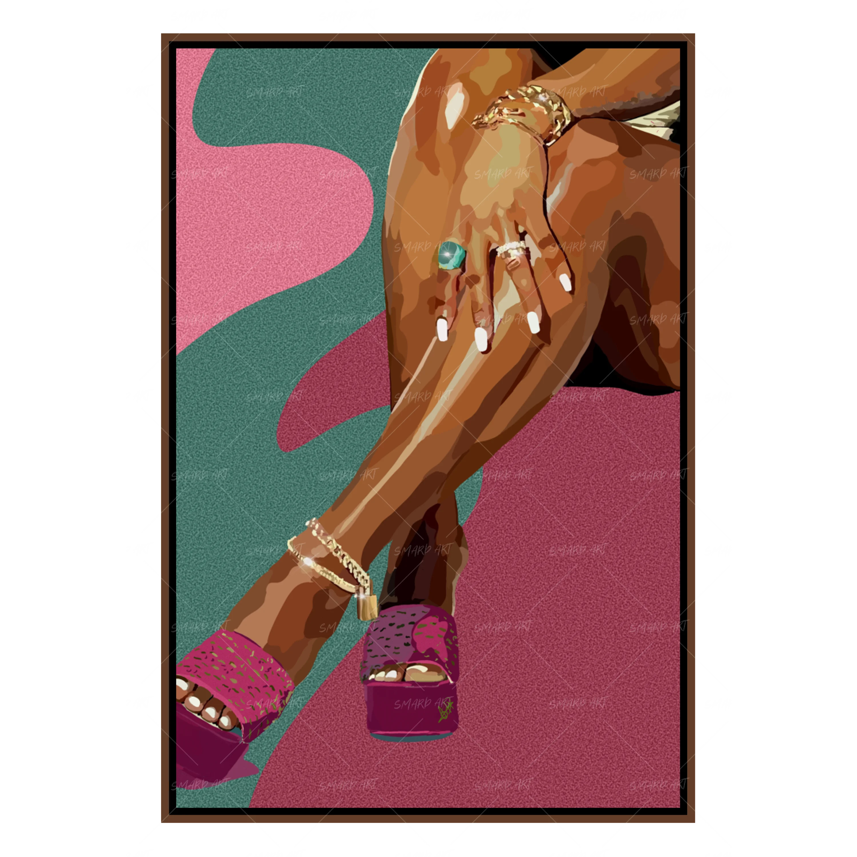 Legs & Pink Touch-Smard