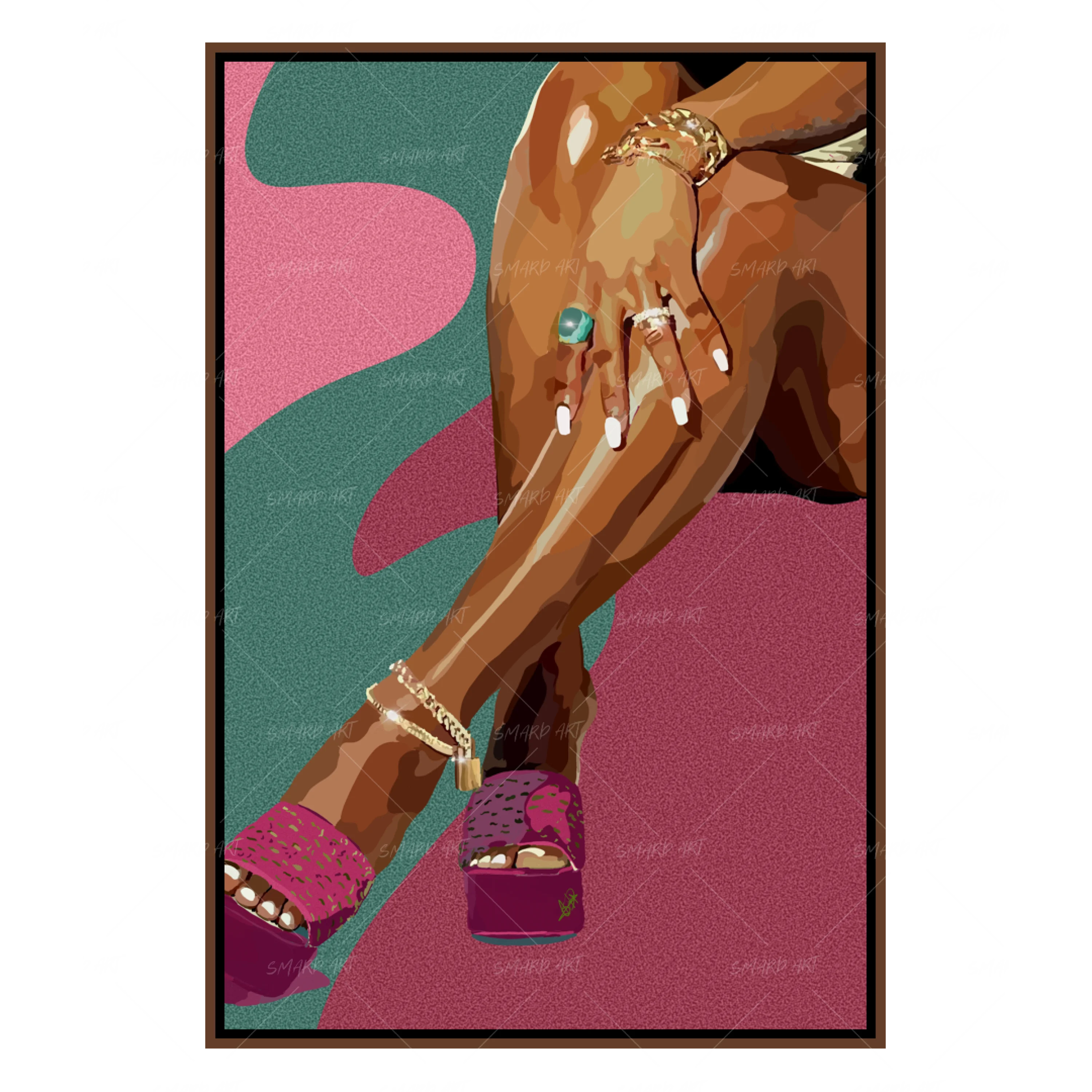 Legs & Pink Touch-Smard