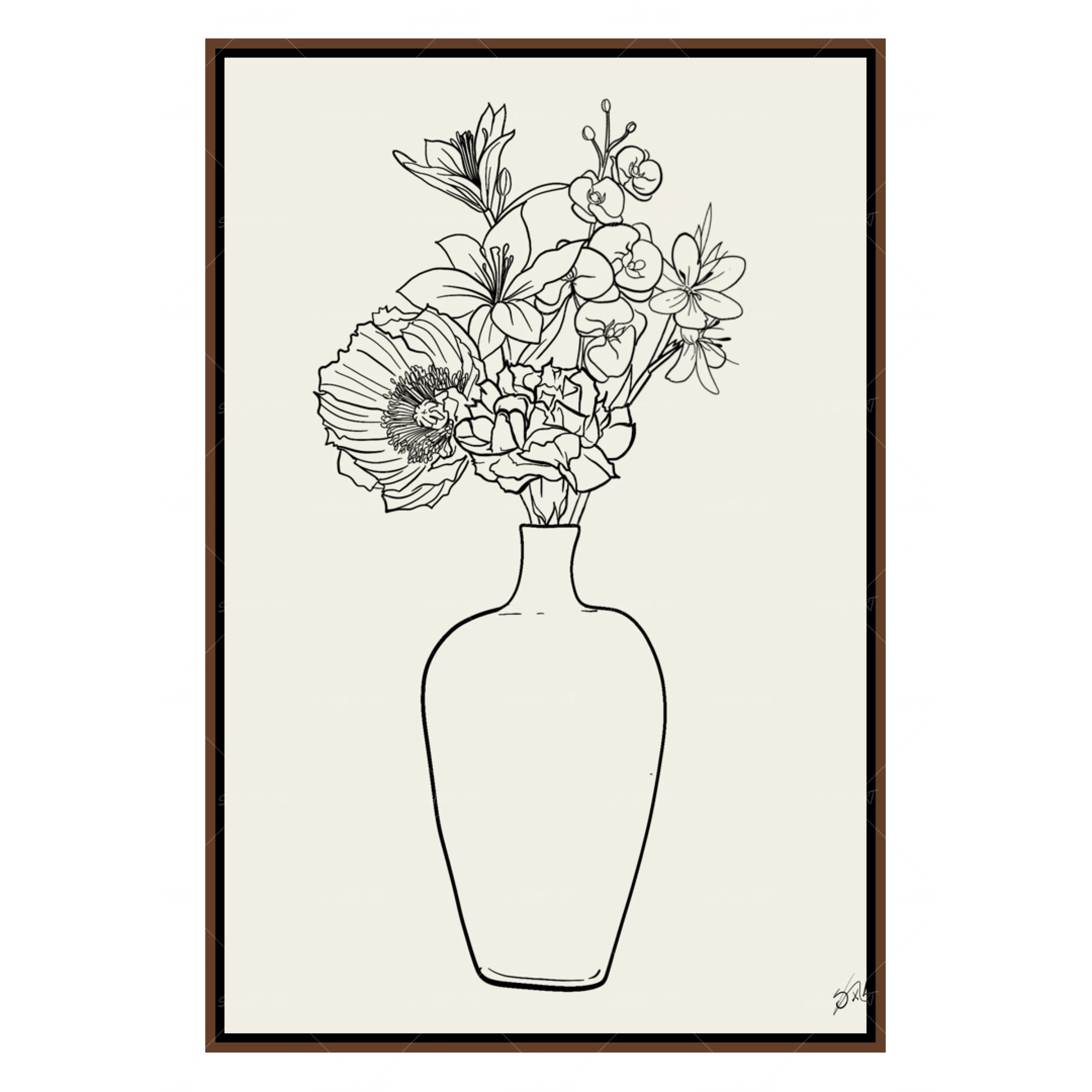 Line Flowers (Smard X Anaya)-Smard