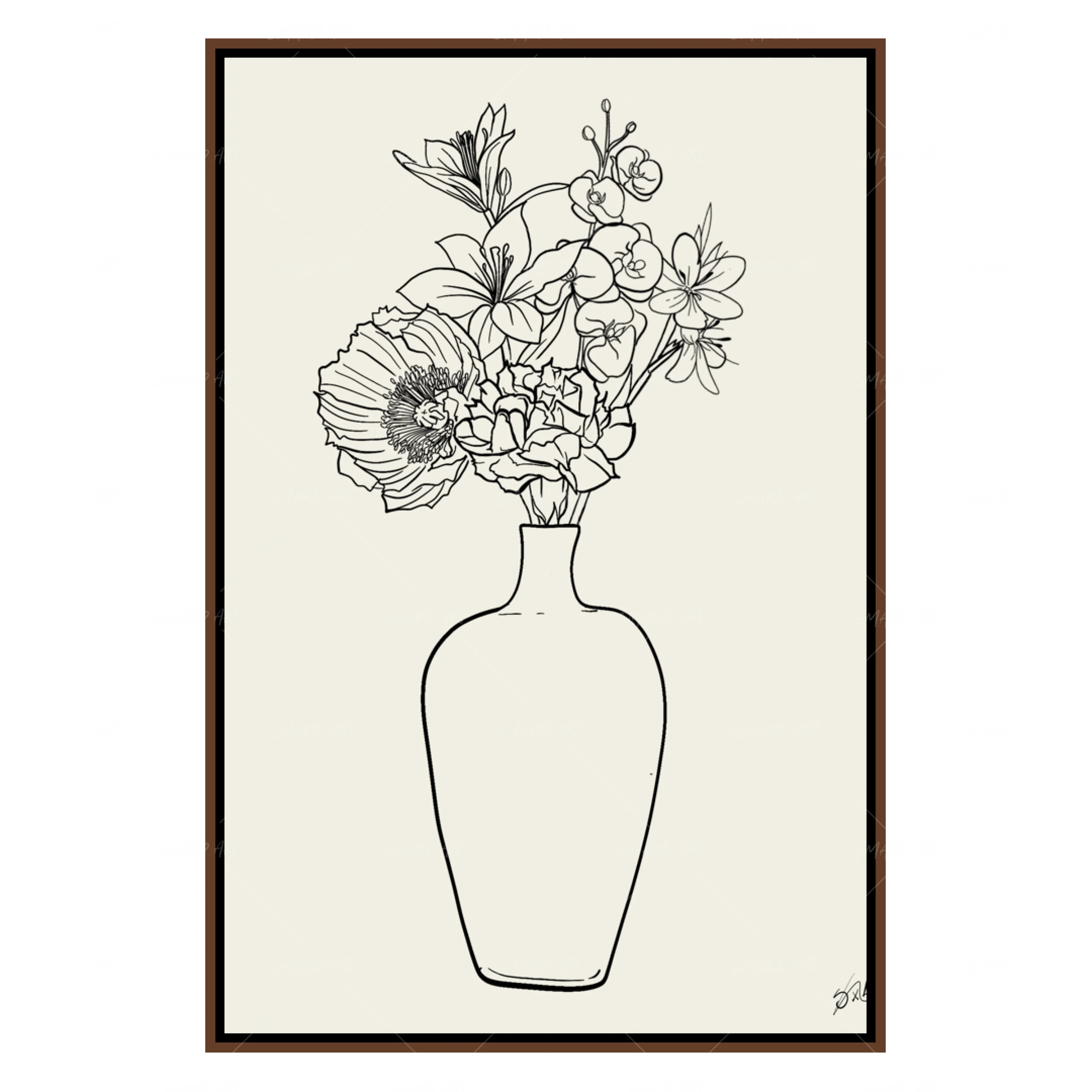 Line Flowers (Smard X Anaya)-Smard