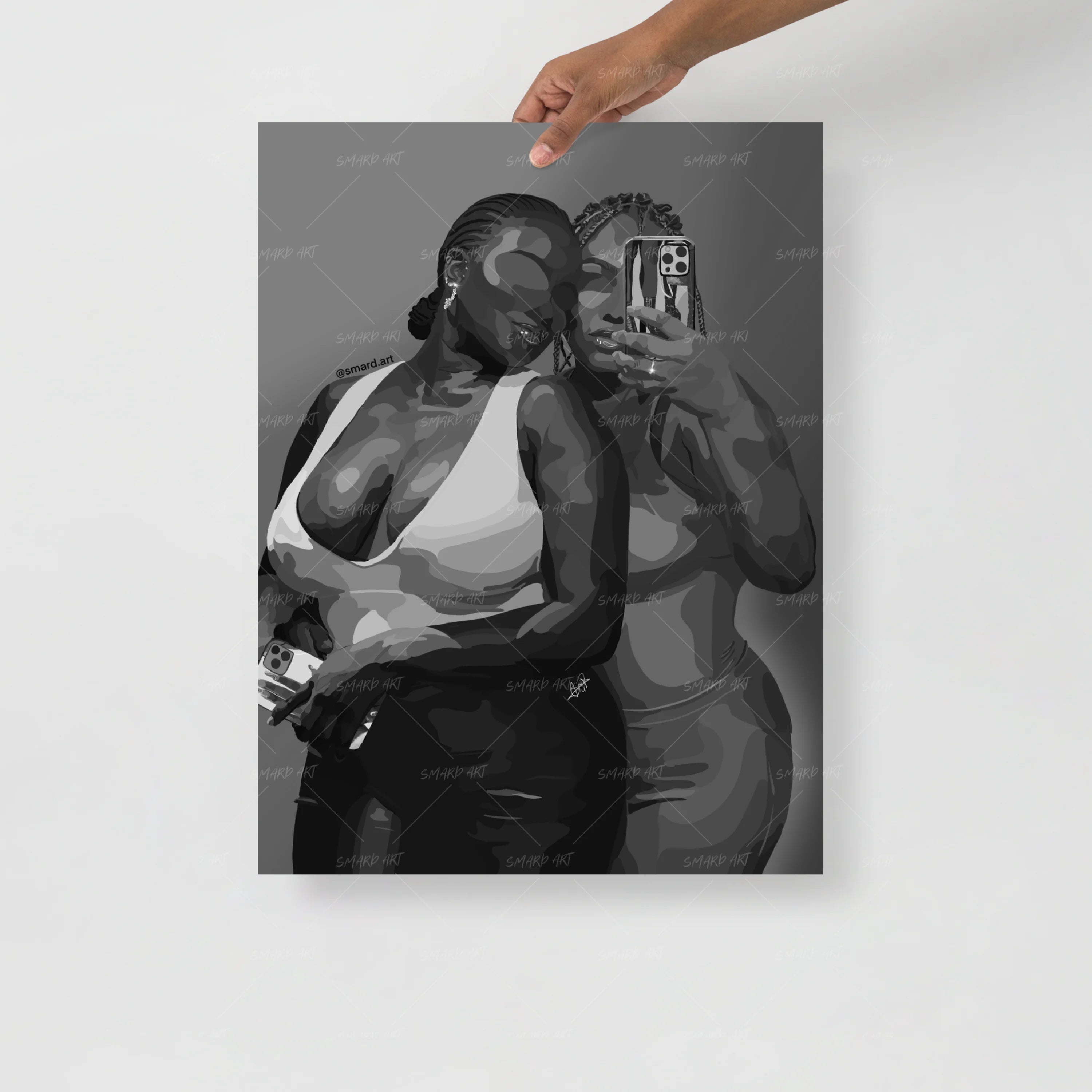 Love Us B&W-Smard