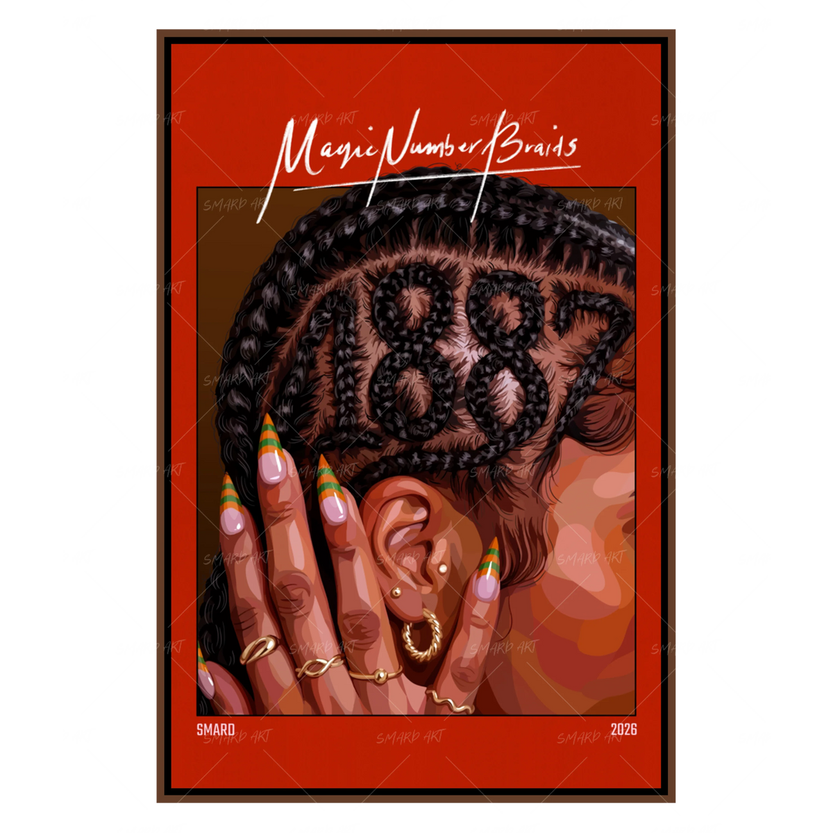 Magic Number Braids