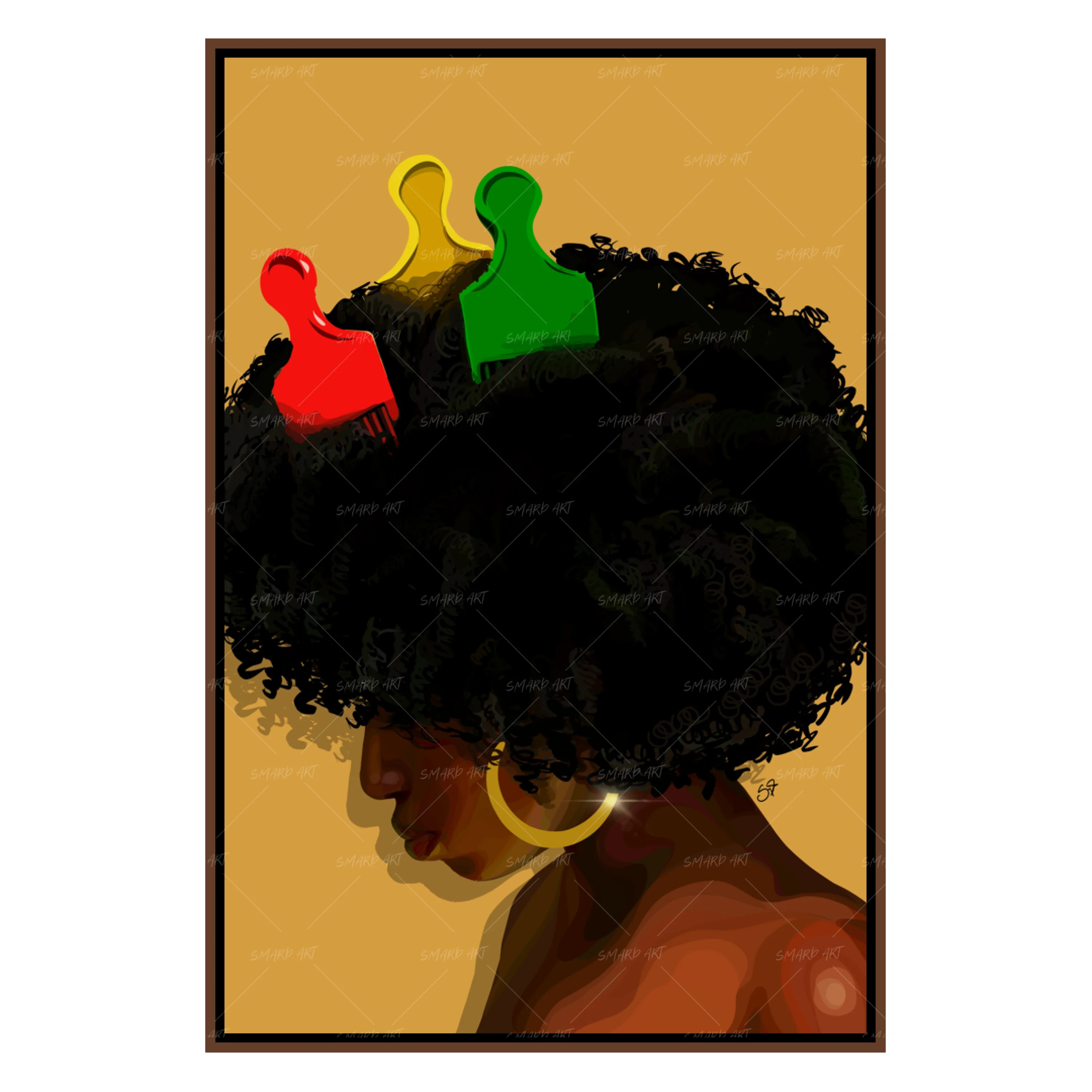 Melanin in Bloom-Smard