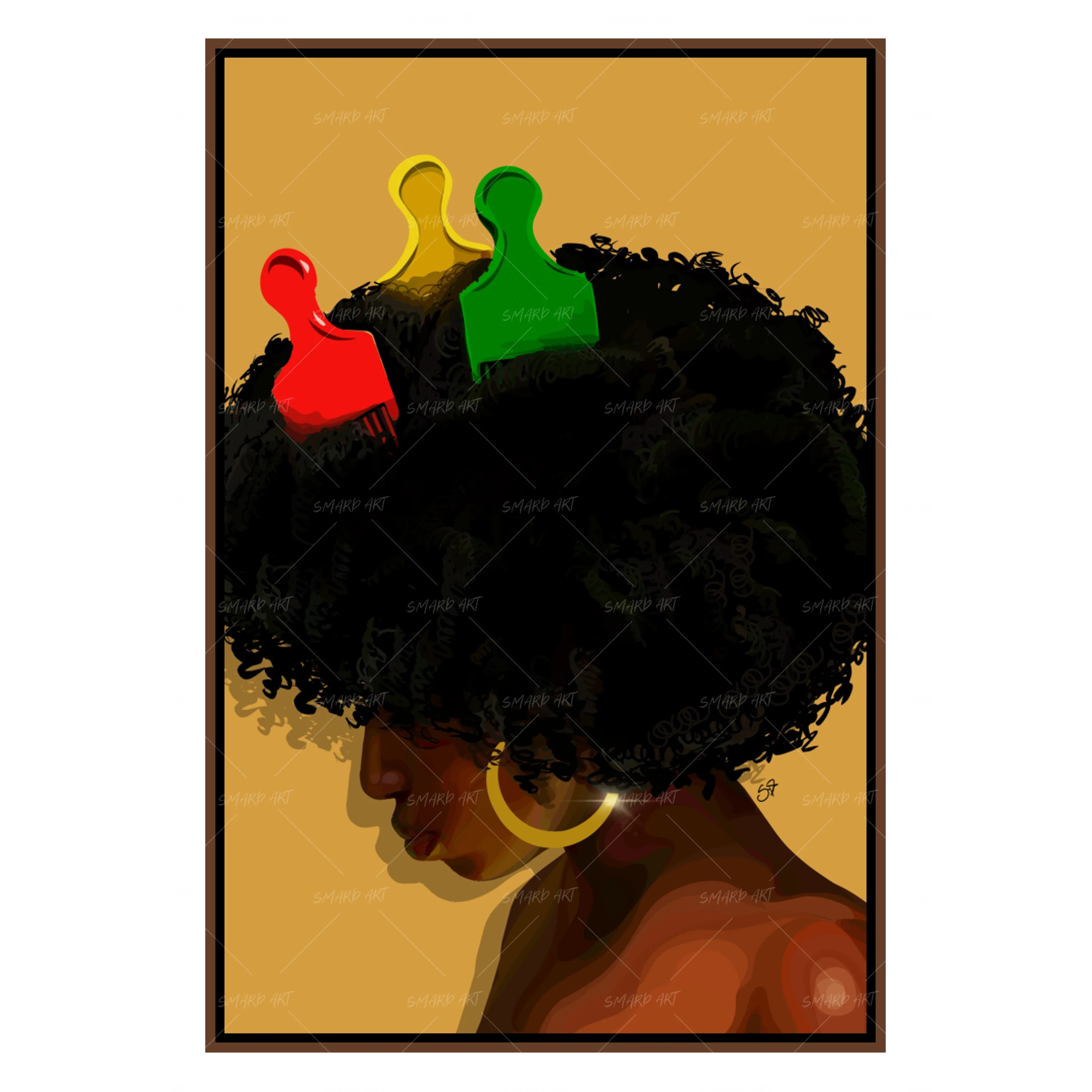 Melanin in Bloom-Smard