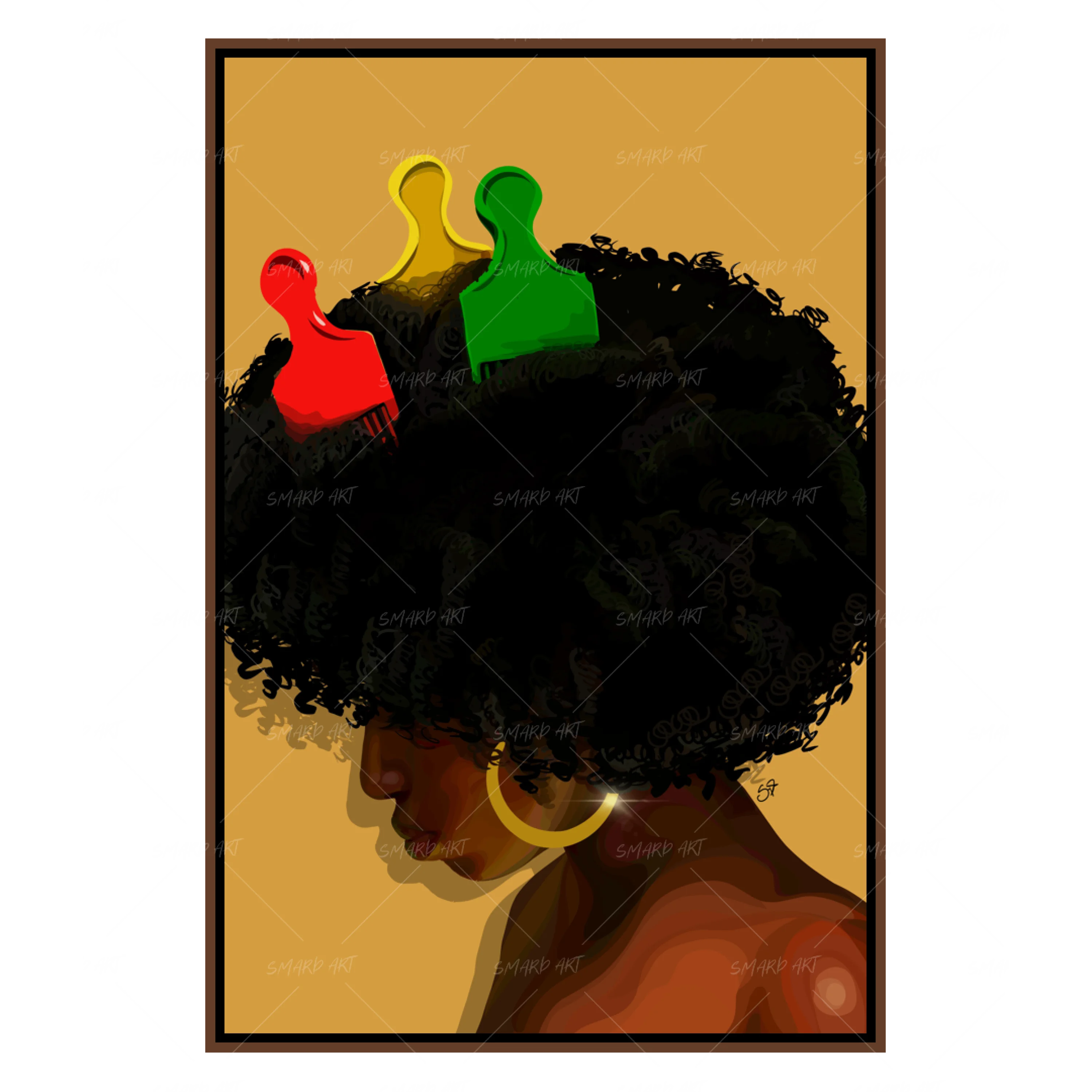 Melanin in Bloom-Smard