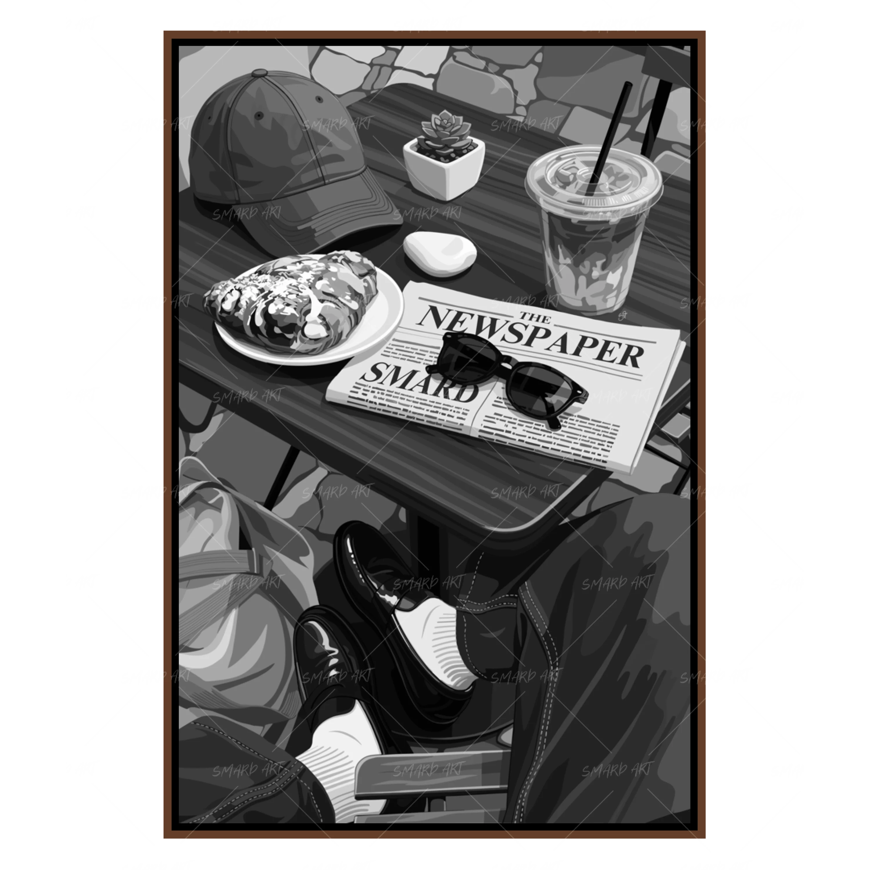 Matcha Bro (B/W)