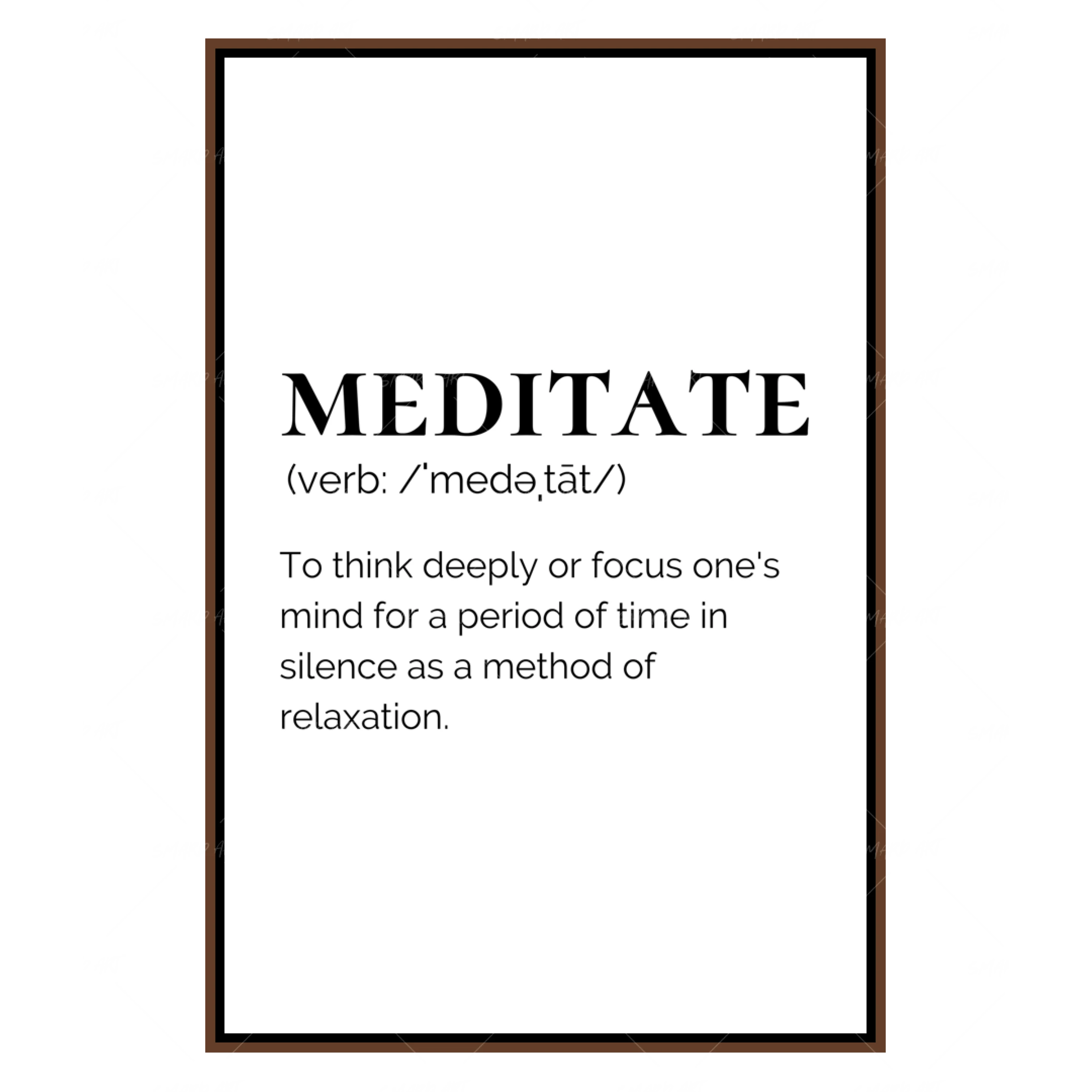 Meditate- text. (Smard X Anaya)-Smard